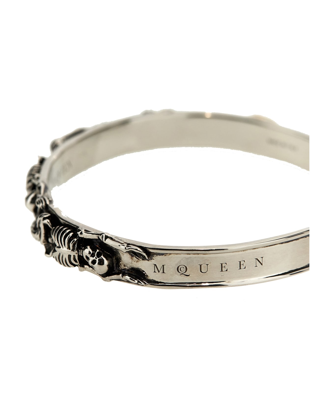 Alexander McQueen Skeleton Bracelet - Silver