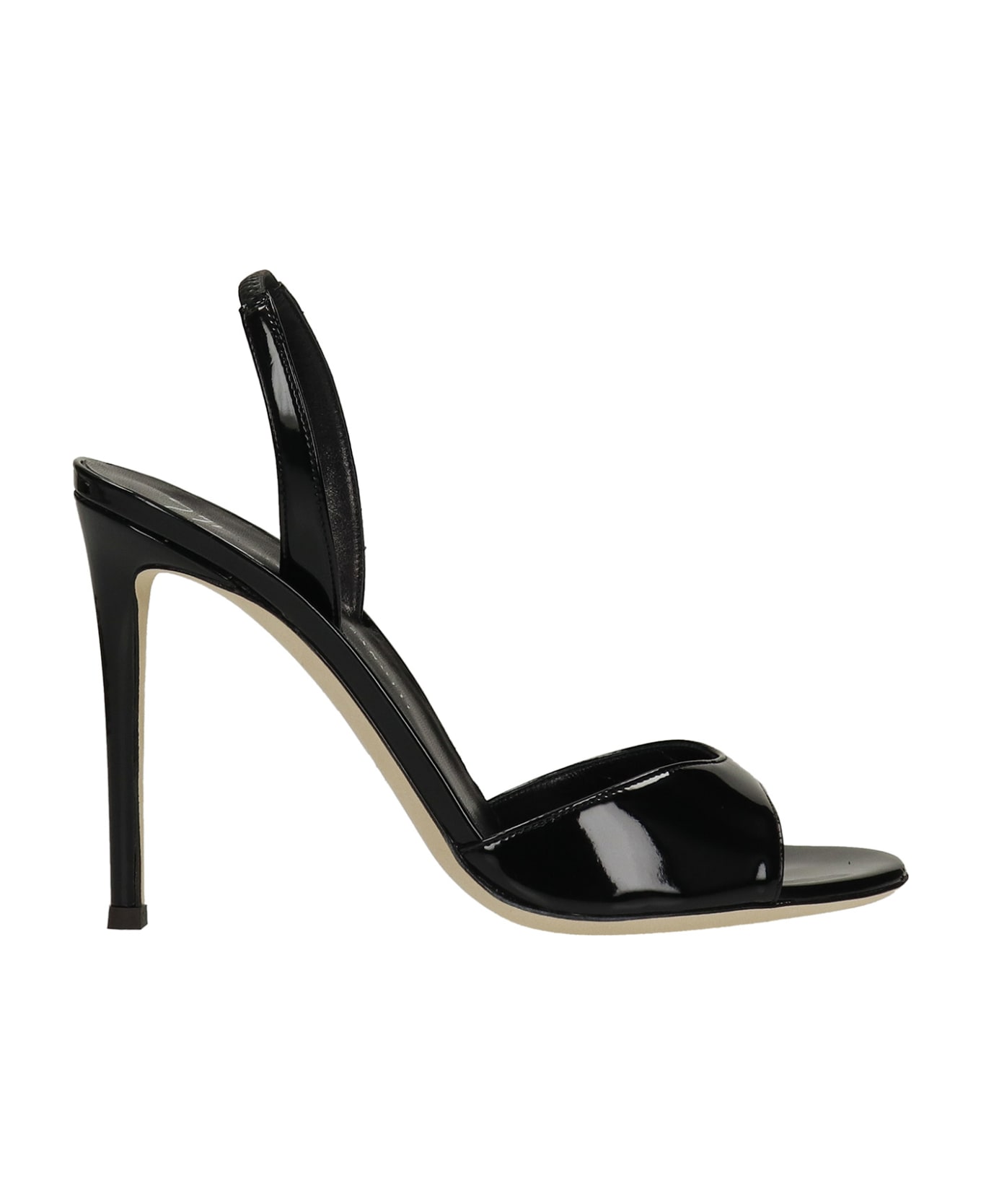 Giuseppe Zanotti Lilibeth Sandals In Black Patent Leather - black