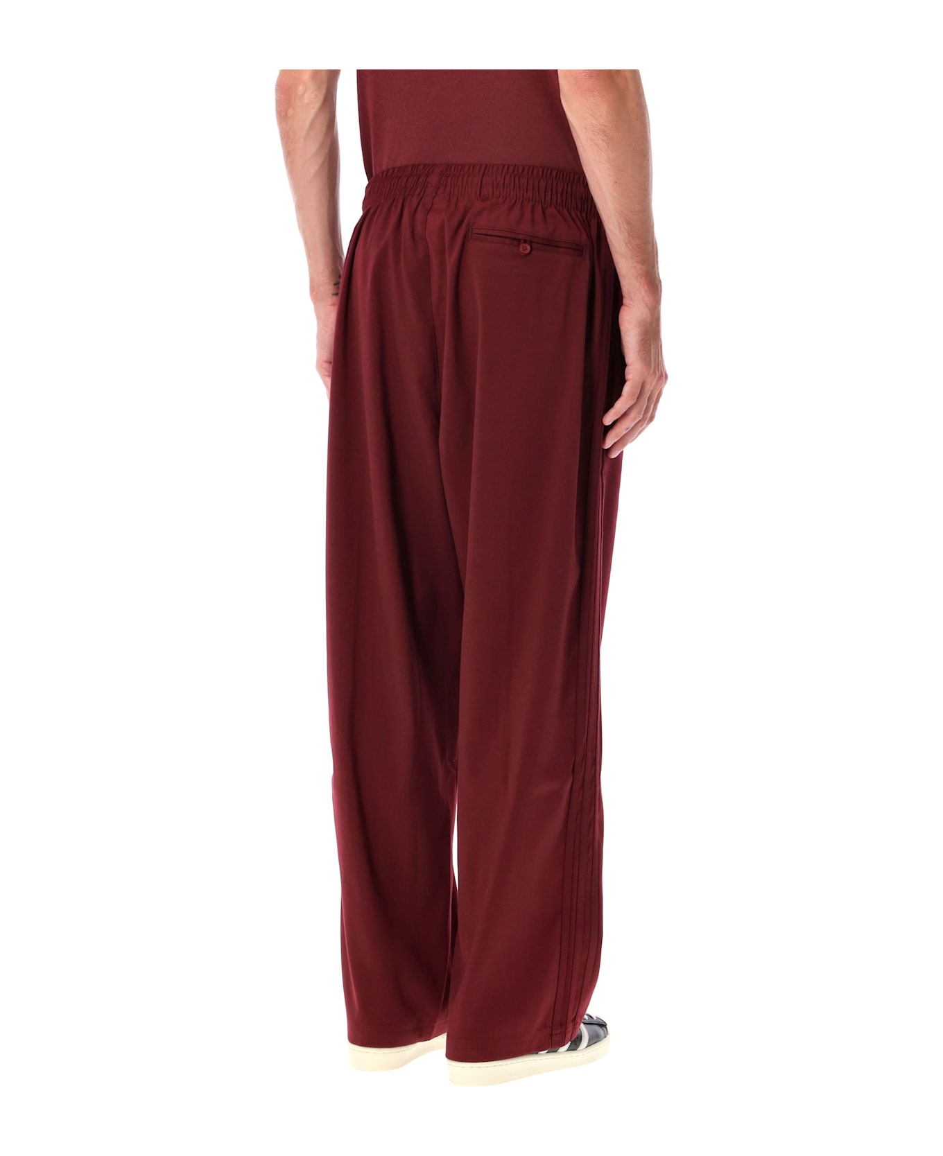 Adidas Originals Baggy Scarlet Track Pants - BETTER SCARLET