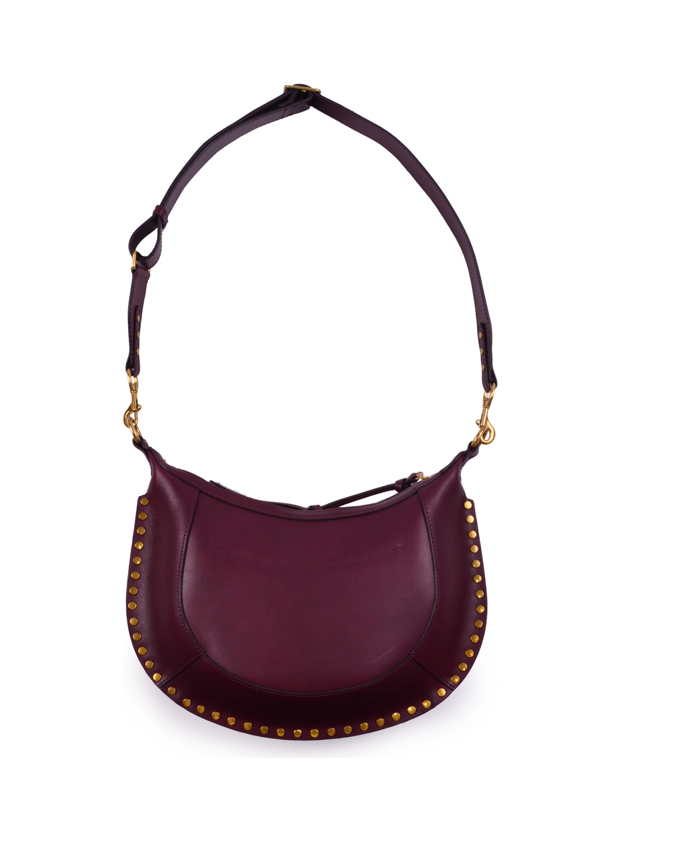 Isabel Marant Leather Crossbody Bag - Bordeaux