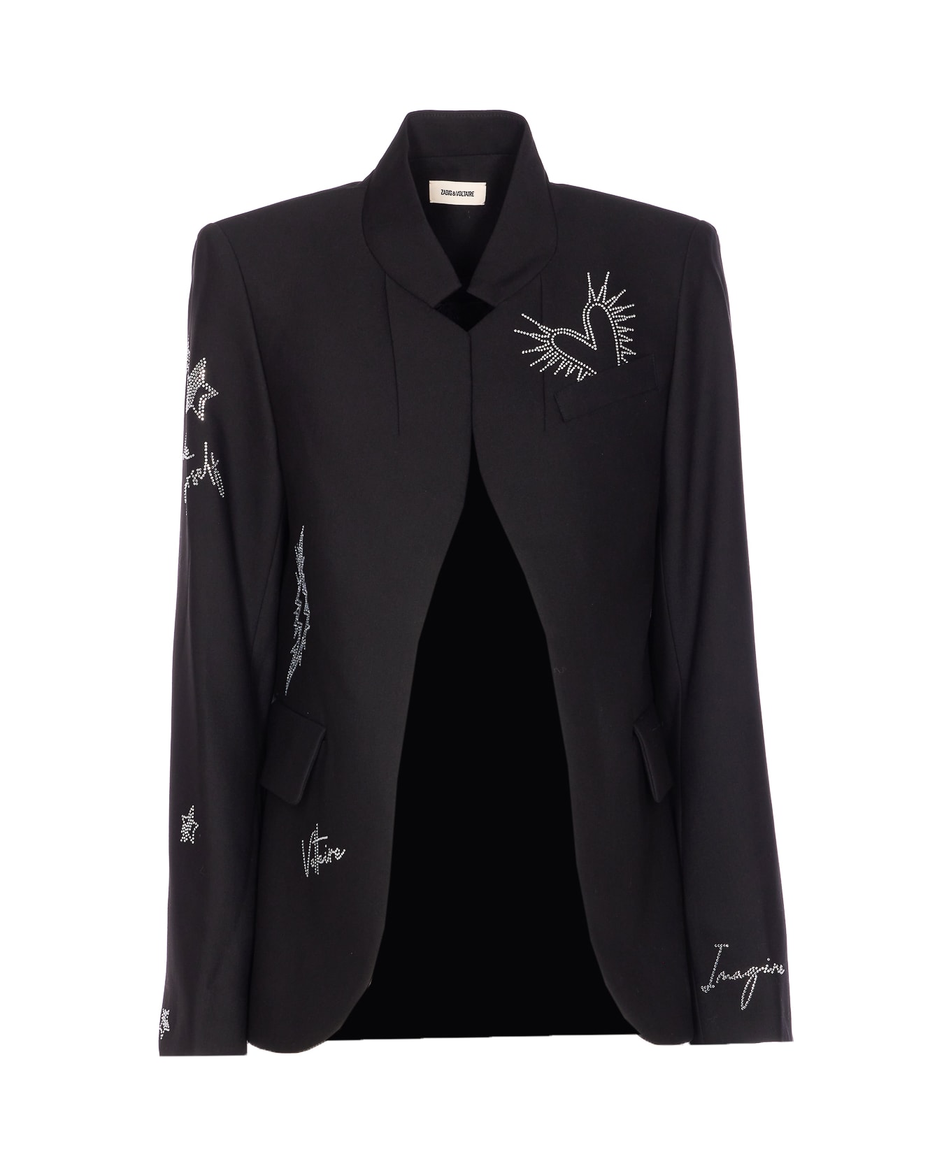 Zadig 
Voltaire Very Strass Blazer - Black