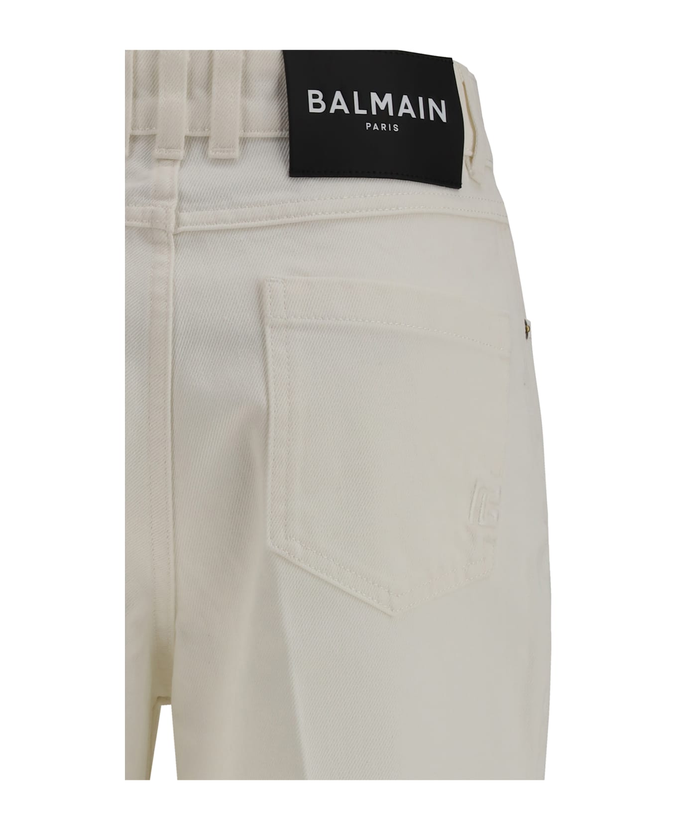 Balmain Straight-leg Denim Jeans