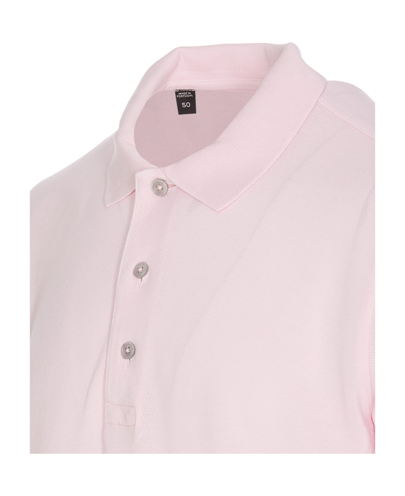 Tom Ford Logo Polo - Pink