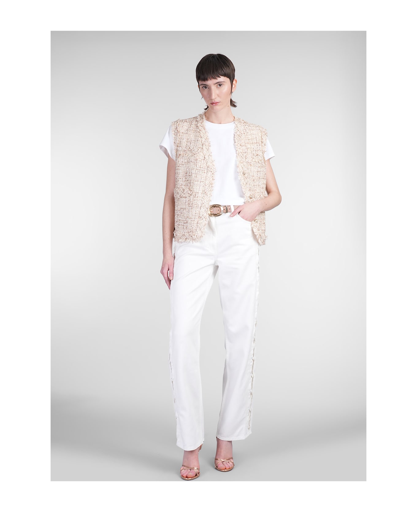 IRO Ceirsey T-shirt In White Cotton - white