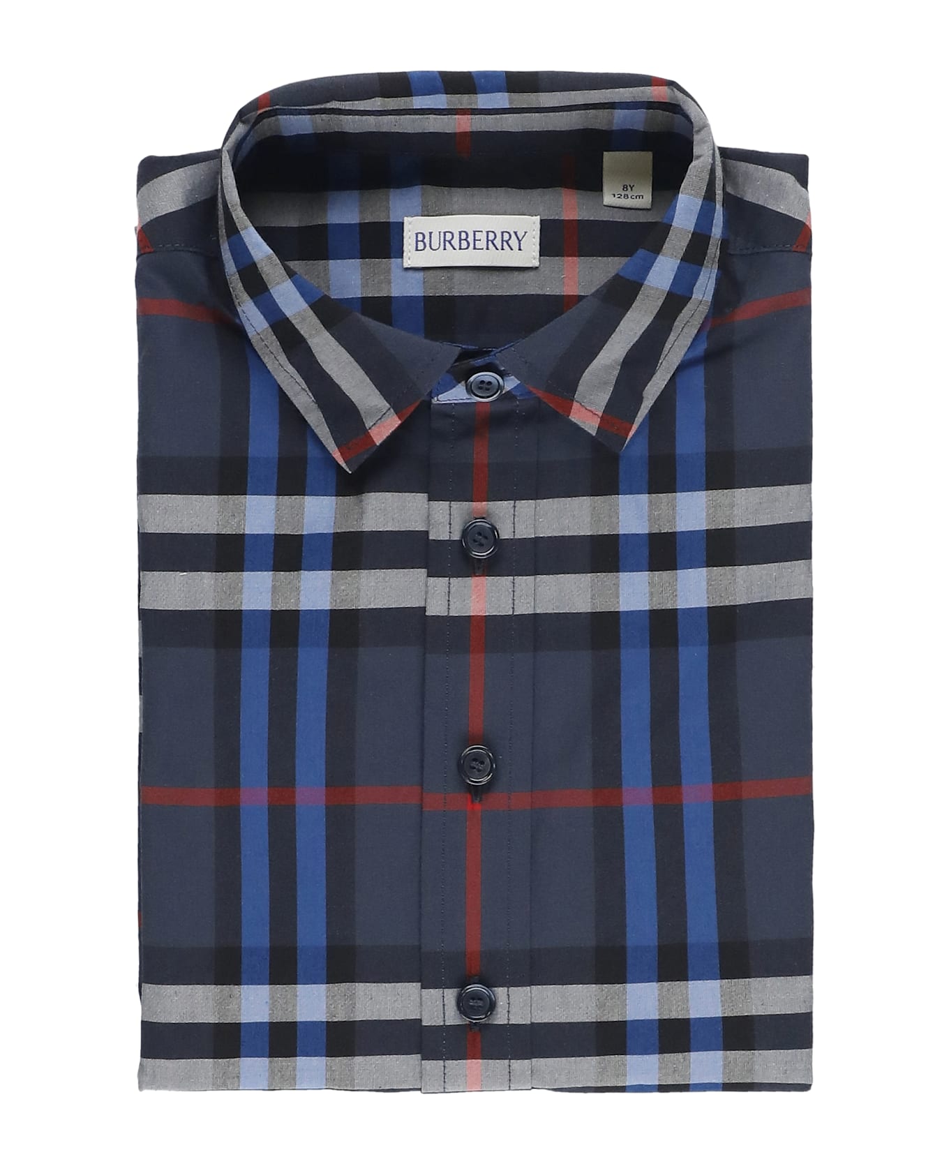 Burberry Cotton Shirt - Blue