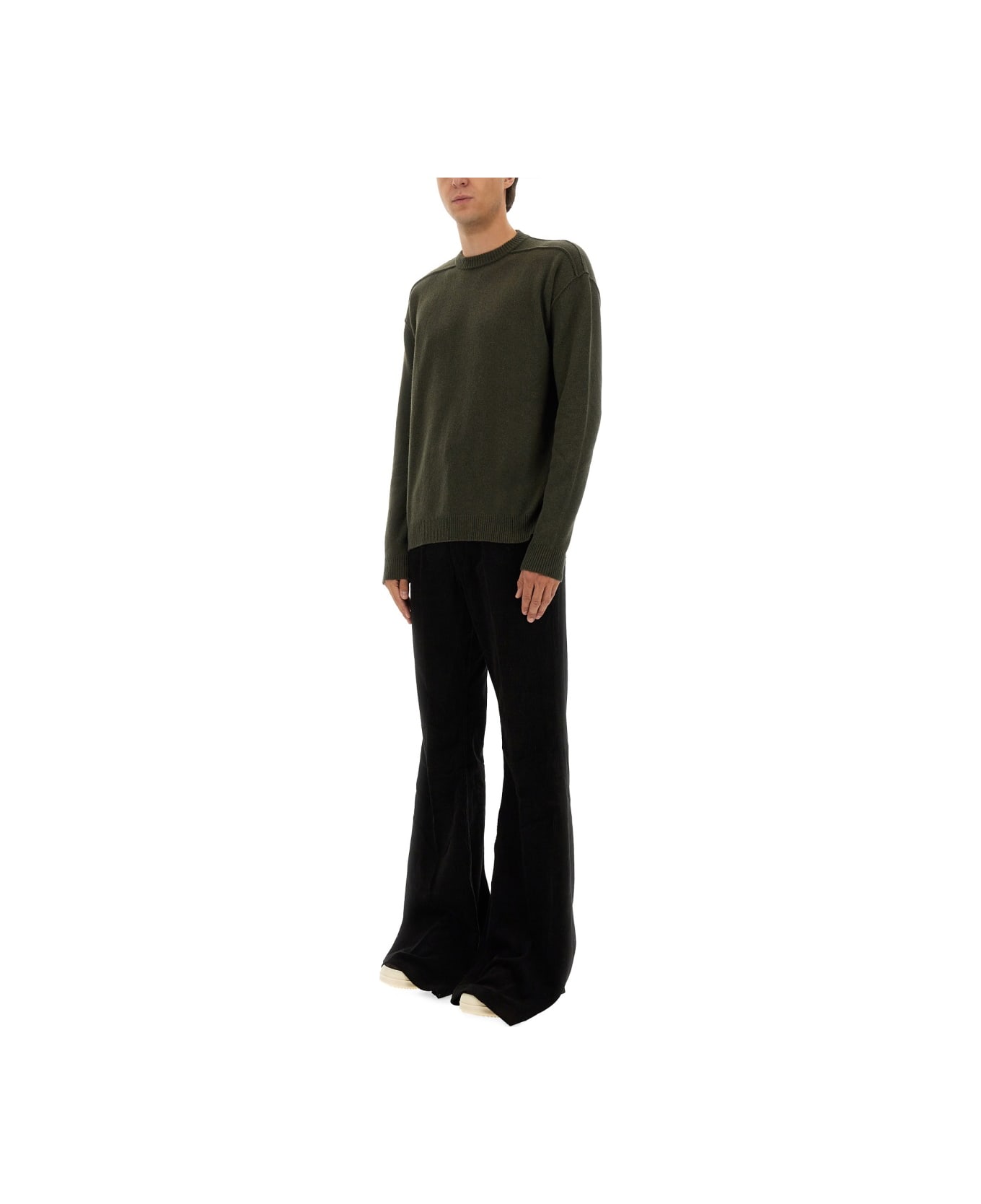 Rick Owens Cashmere Sweater - GREEN