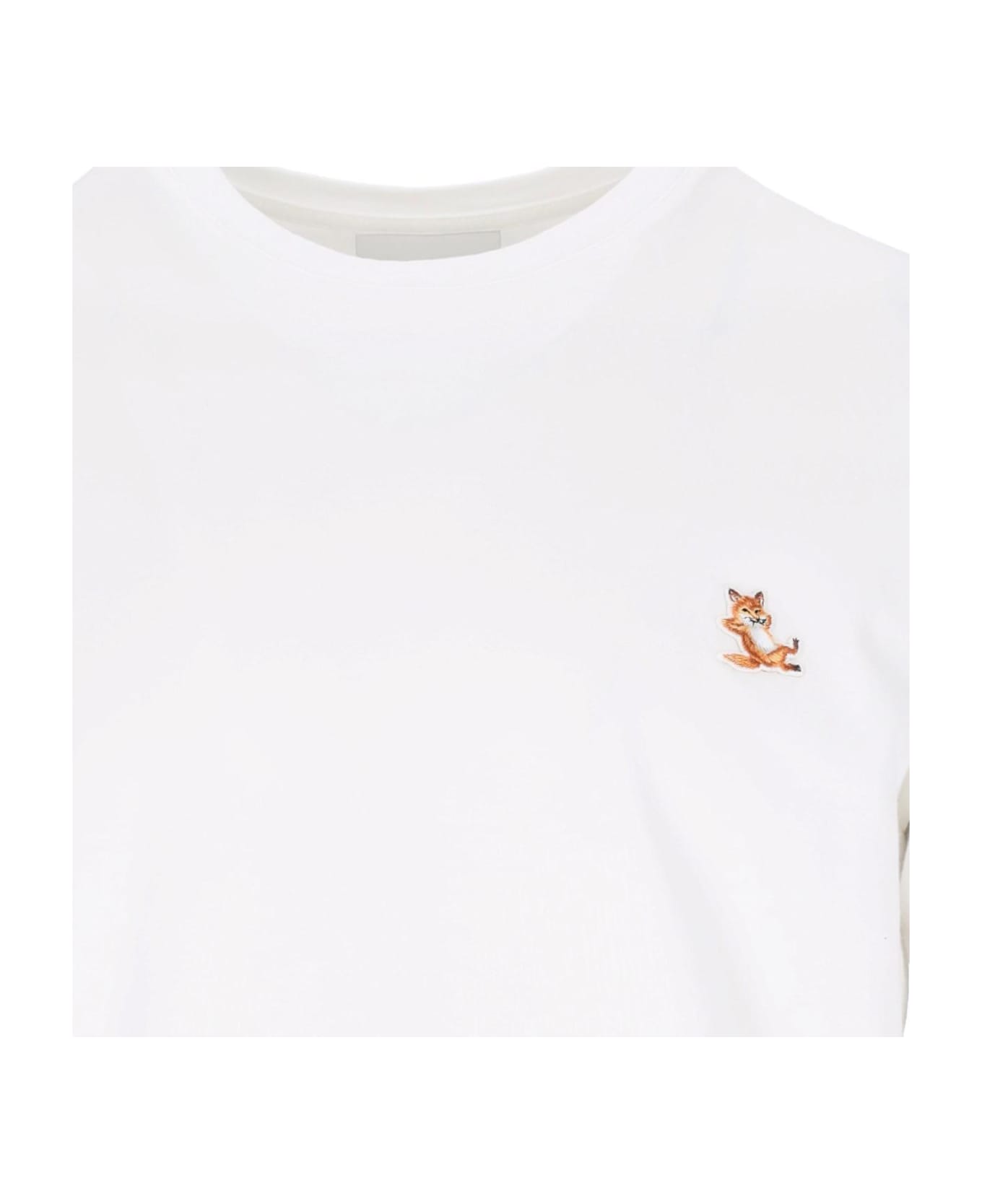 Maison Kitsuné 'chillax Fox' T-shirt - White