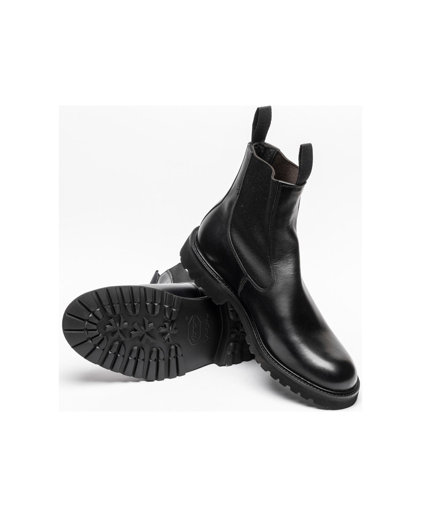 Tricker's Black Olivvia Calf Chelsea Boots - Nero ブーツ