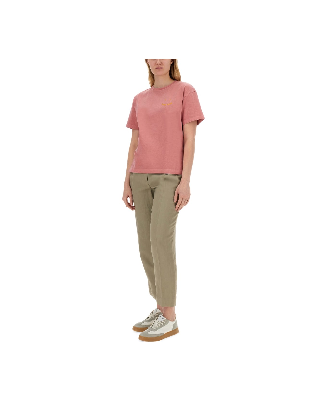 PS by Paul Smith T-shirt With "happy" Print - PINK