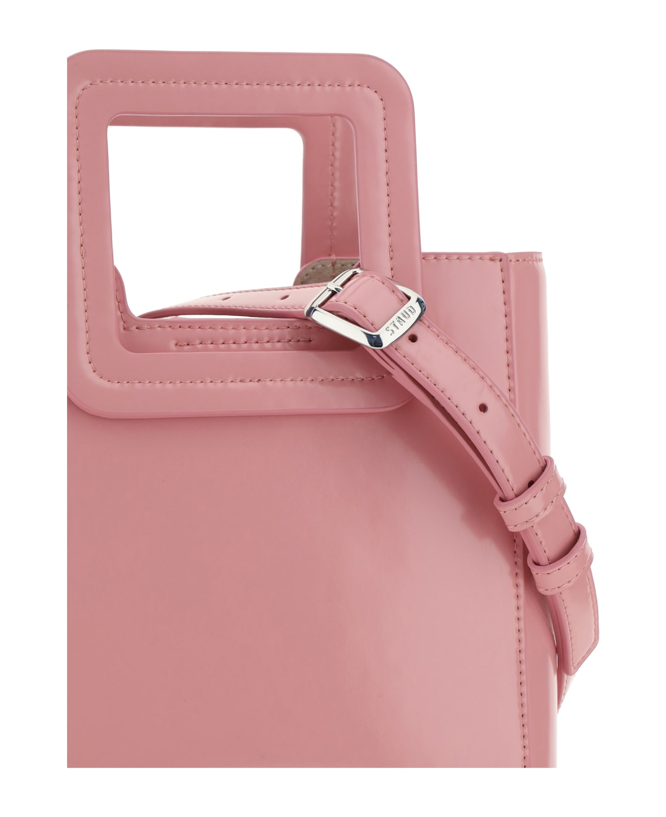 STAUD Mini Shirley Handbag - PINK