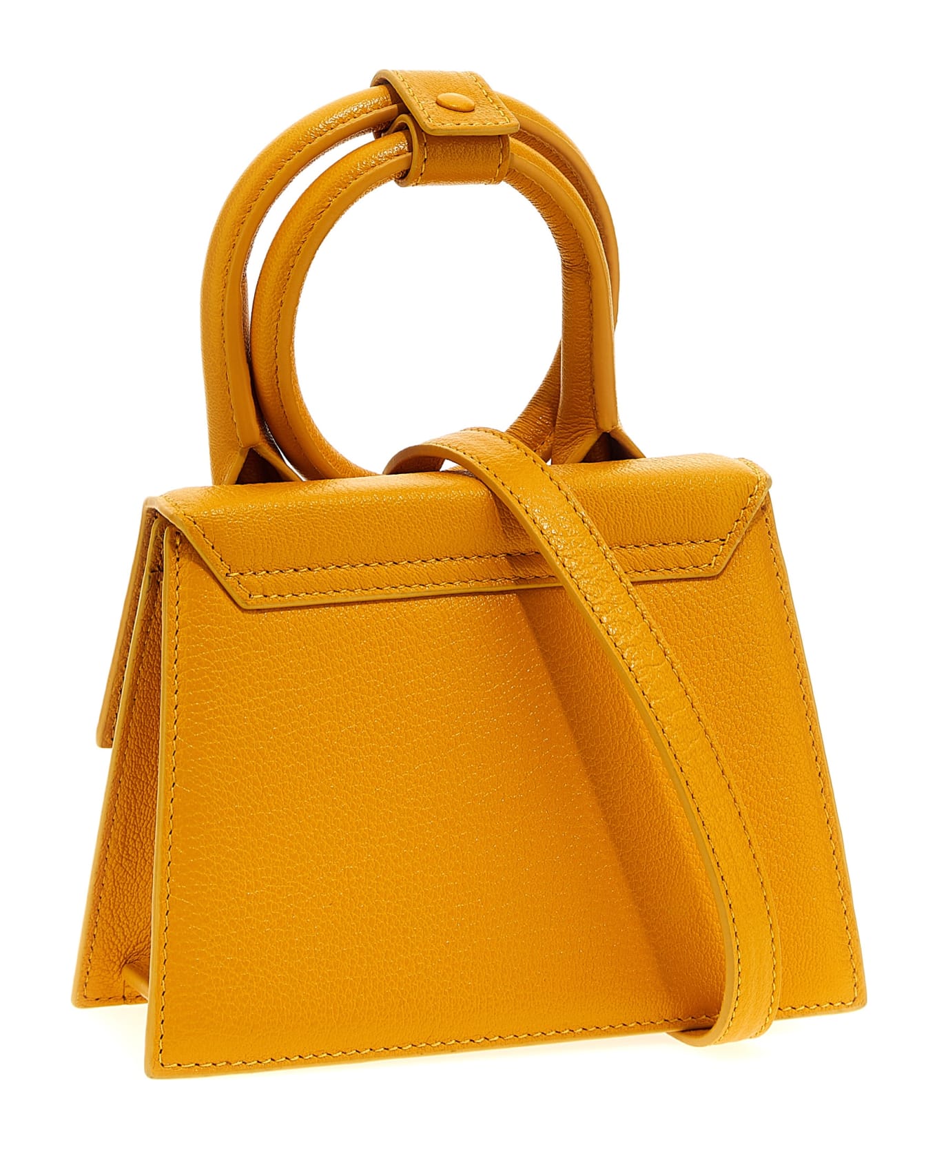 Jacquemus 'le Chiquito Noeud' Handbag - Orange