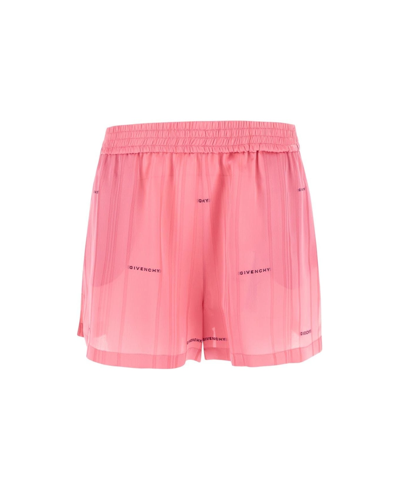 Givenchy Logo Shorts - rose-pink