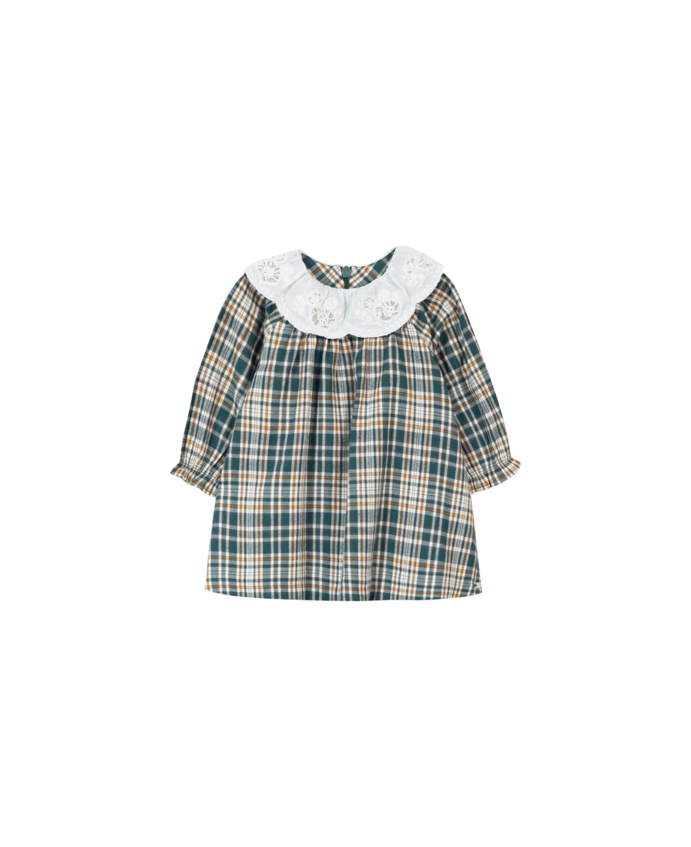 Tartine et Chocolat M/l Collar Dress - AZURE