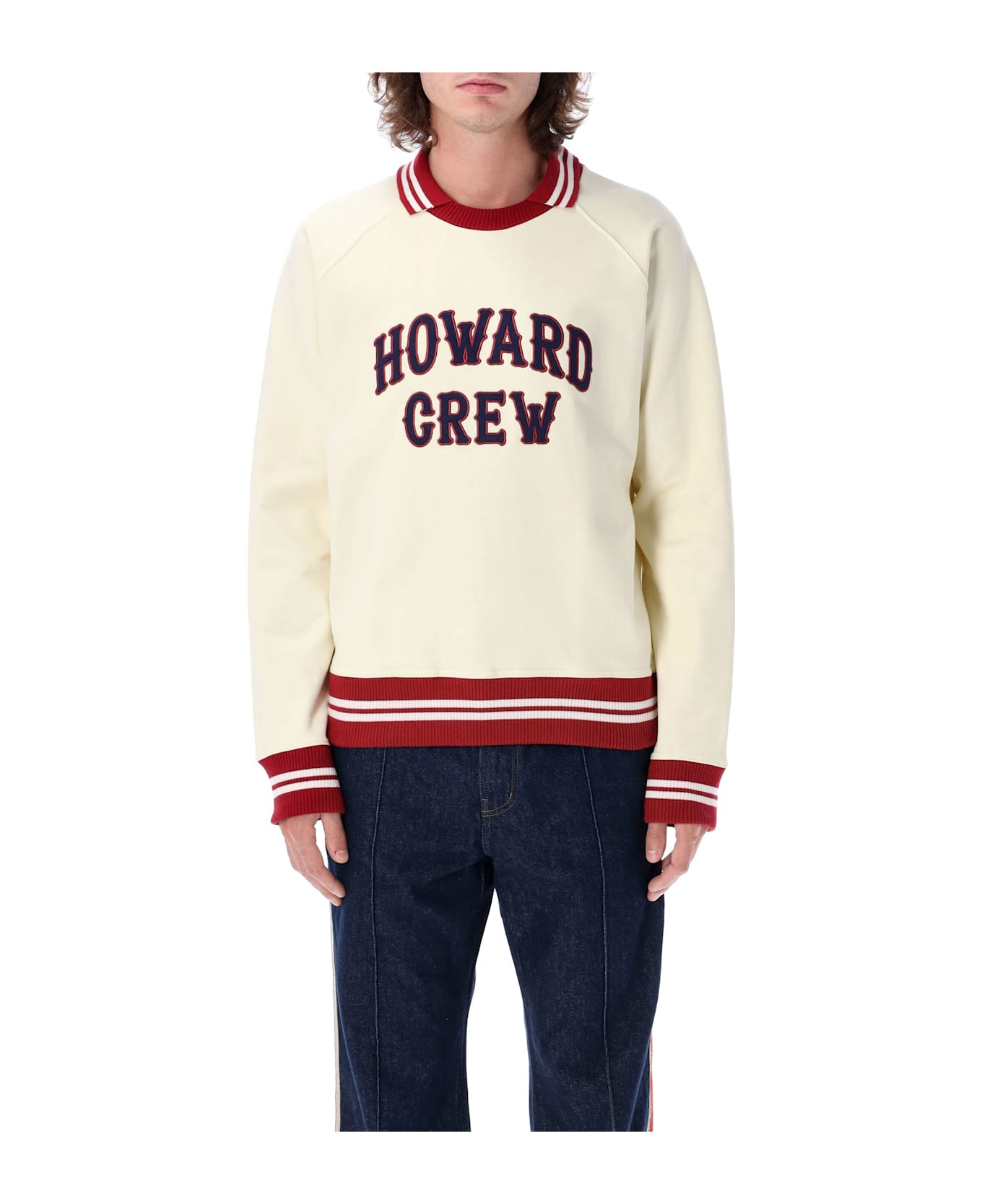 Wales Bonner The Crew Jumper - IVORY