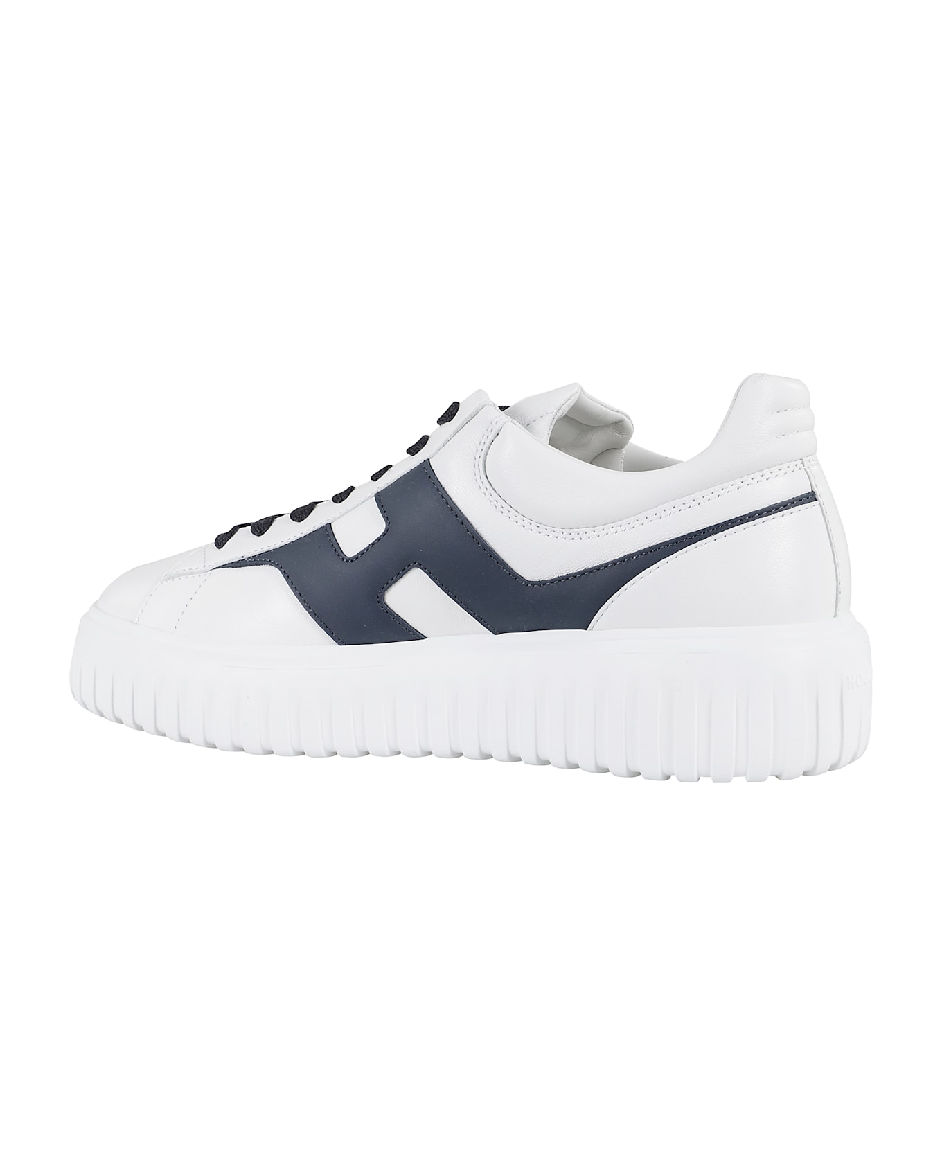 Hogan H-stripes Allacciato Spezzata - Bianco Blu 