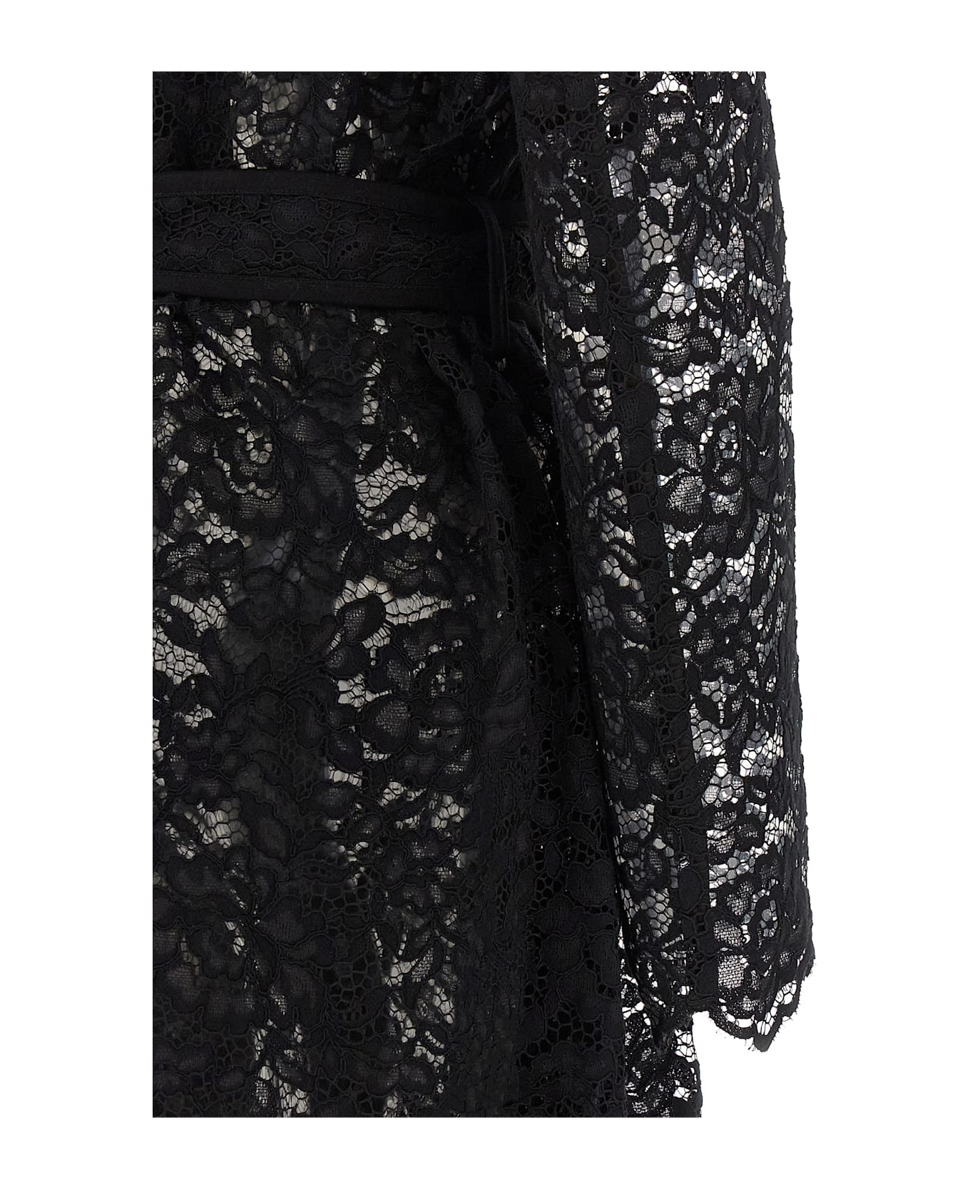 L'Agence 'amata' Trench Coat - Black  