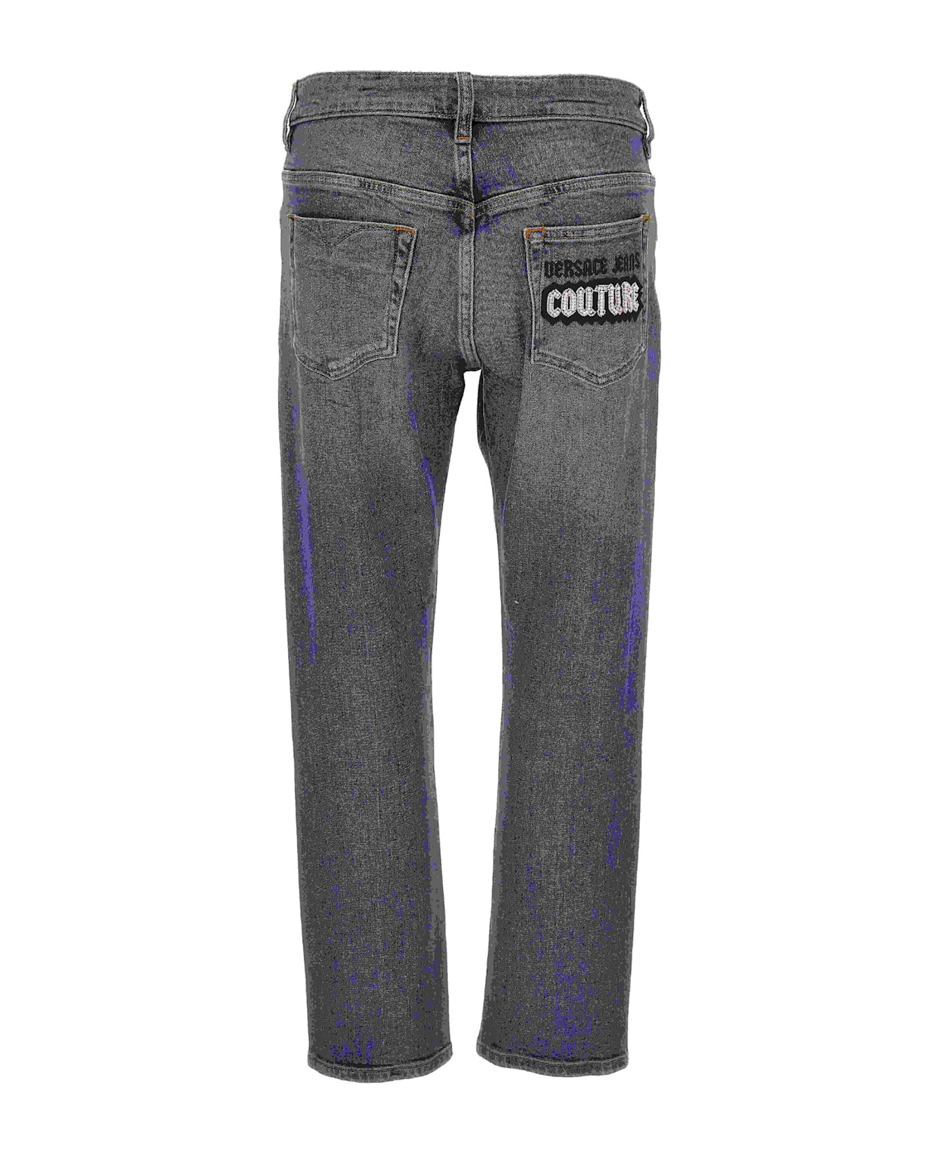 Versace Jeans Couture 5 Pocket Pants - Blue