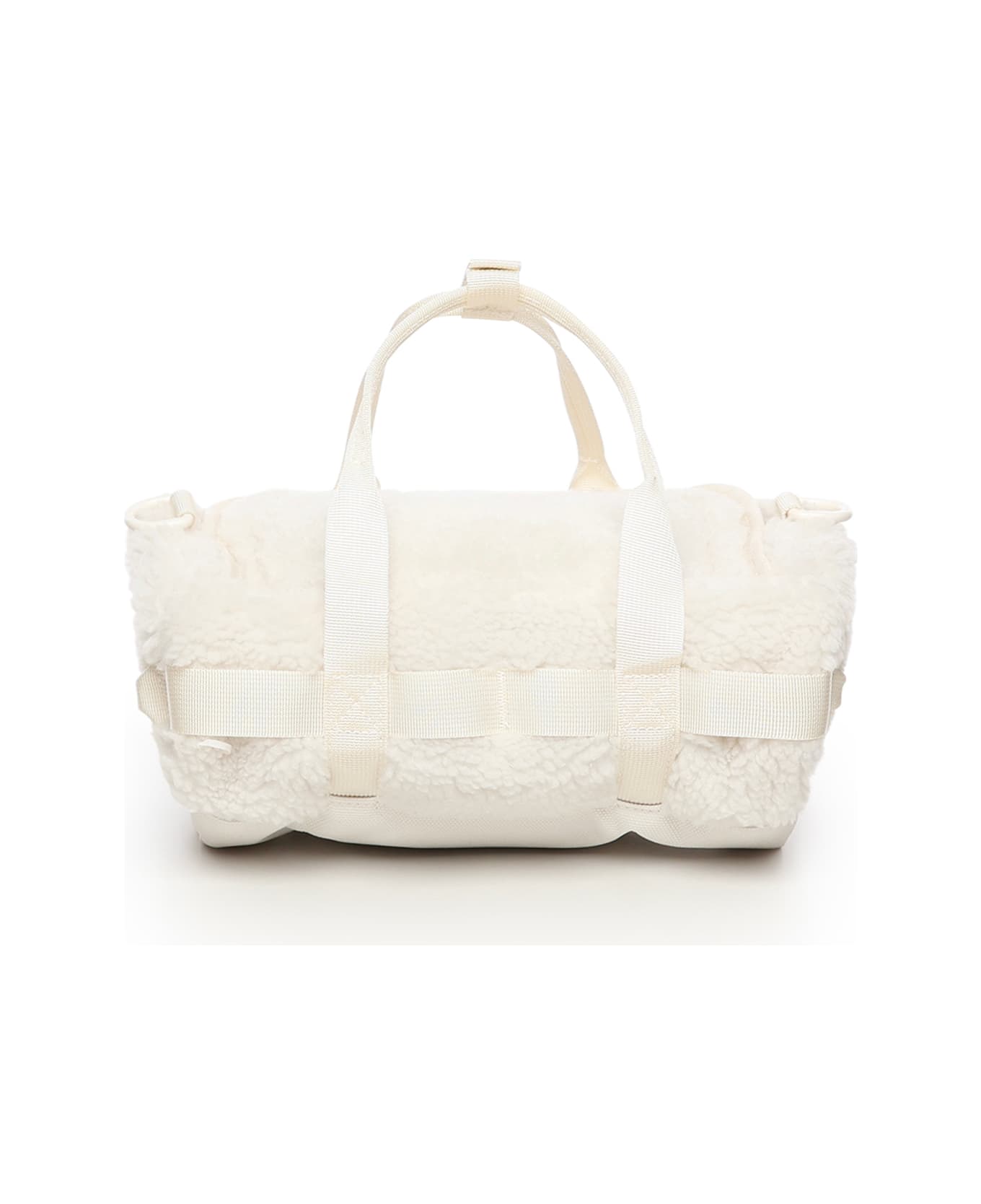 The North Face Fleece Base Camp Bag - White Dune-TNF White トラベルバッグ