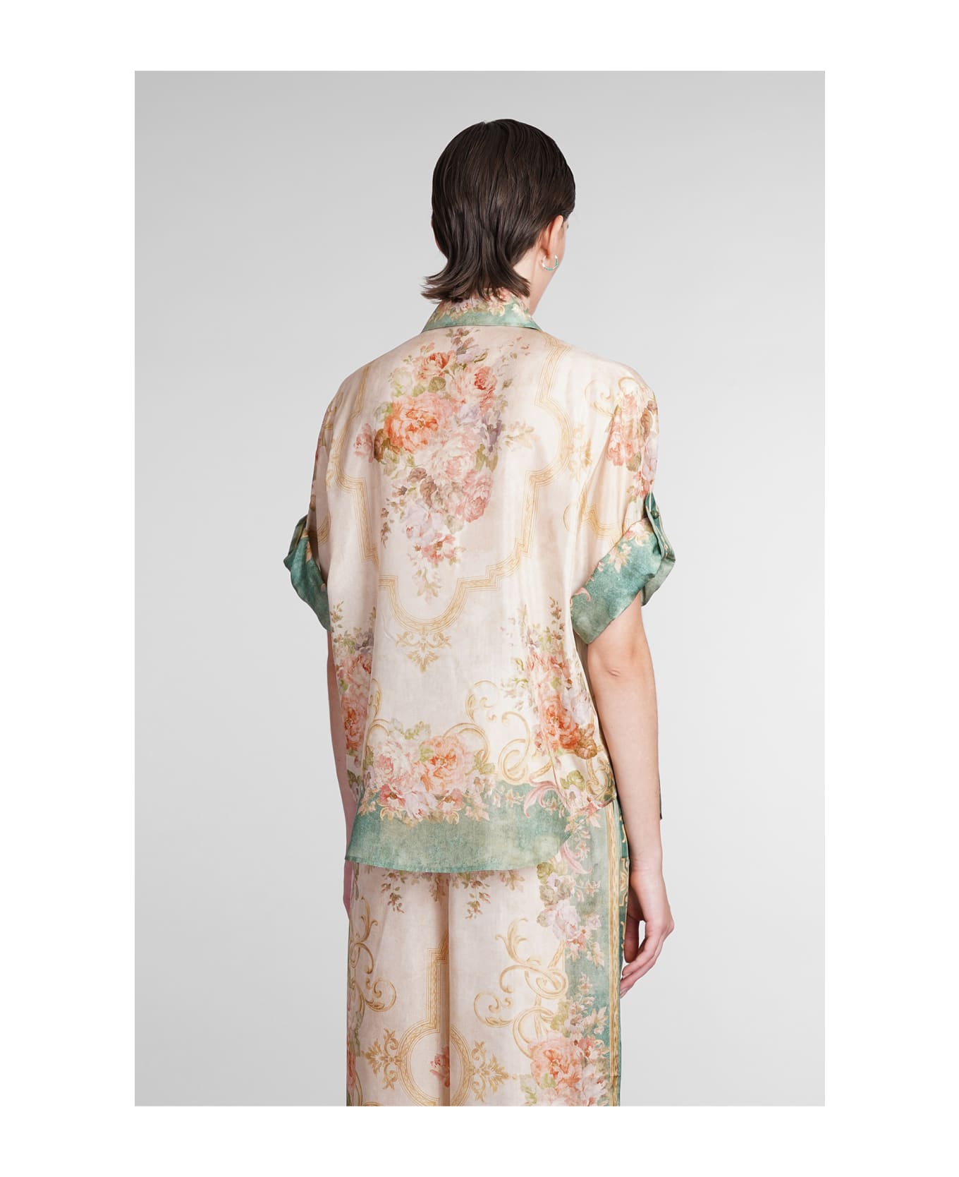 Zimmermann Shirt In Multicolor Silk - multicolor