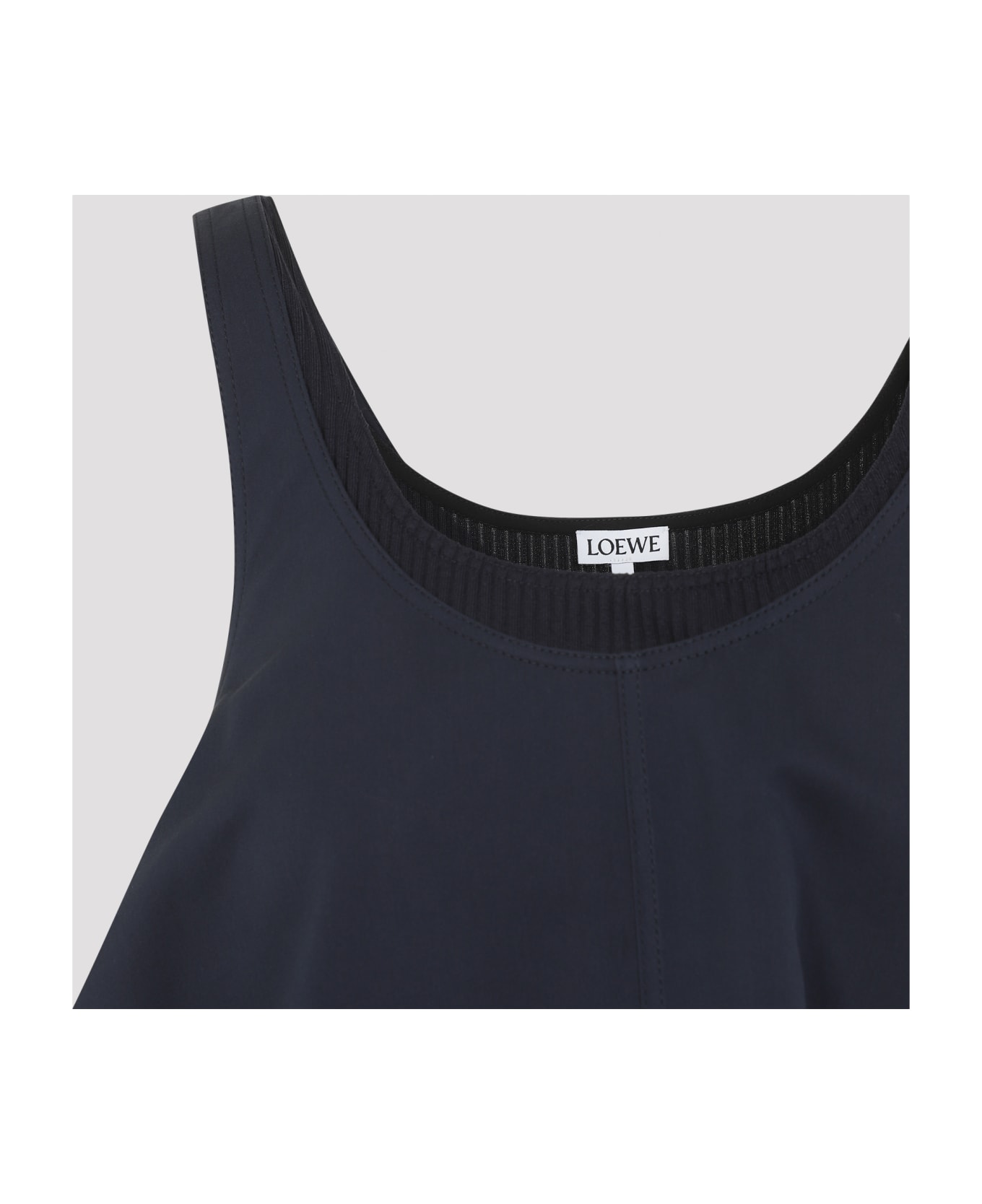 Loewe Trapeze Dress - Midnight Blue