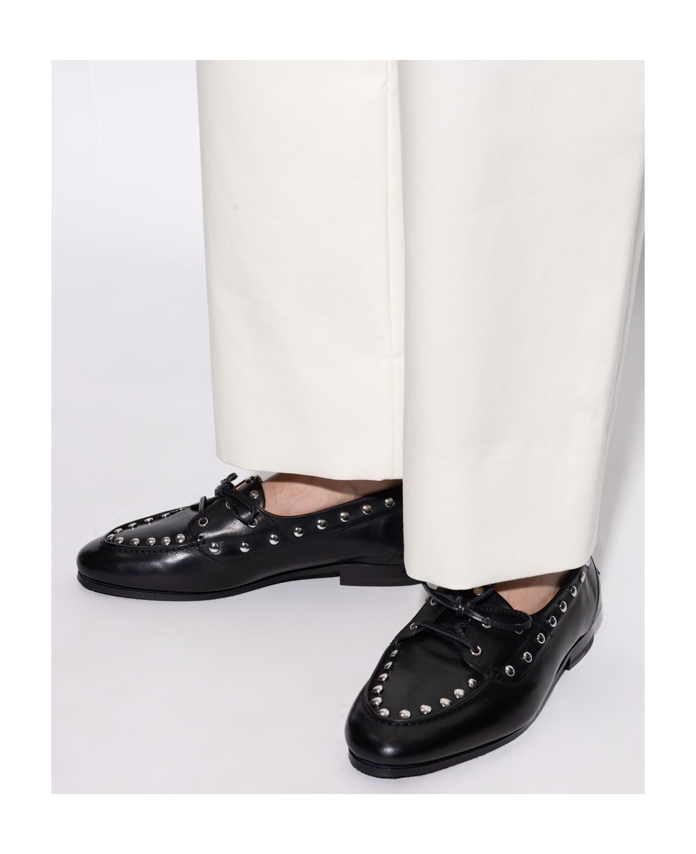 Bally Leather Boots Pathy - black