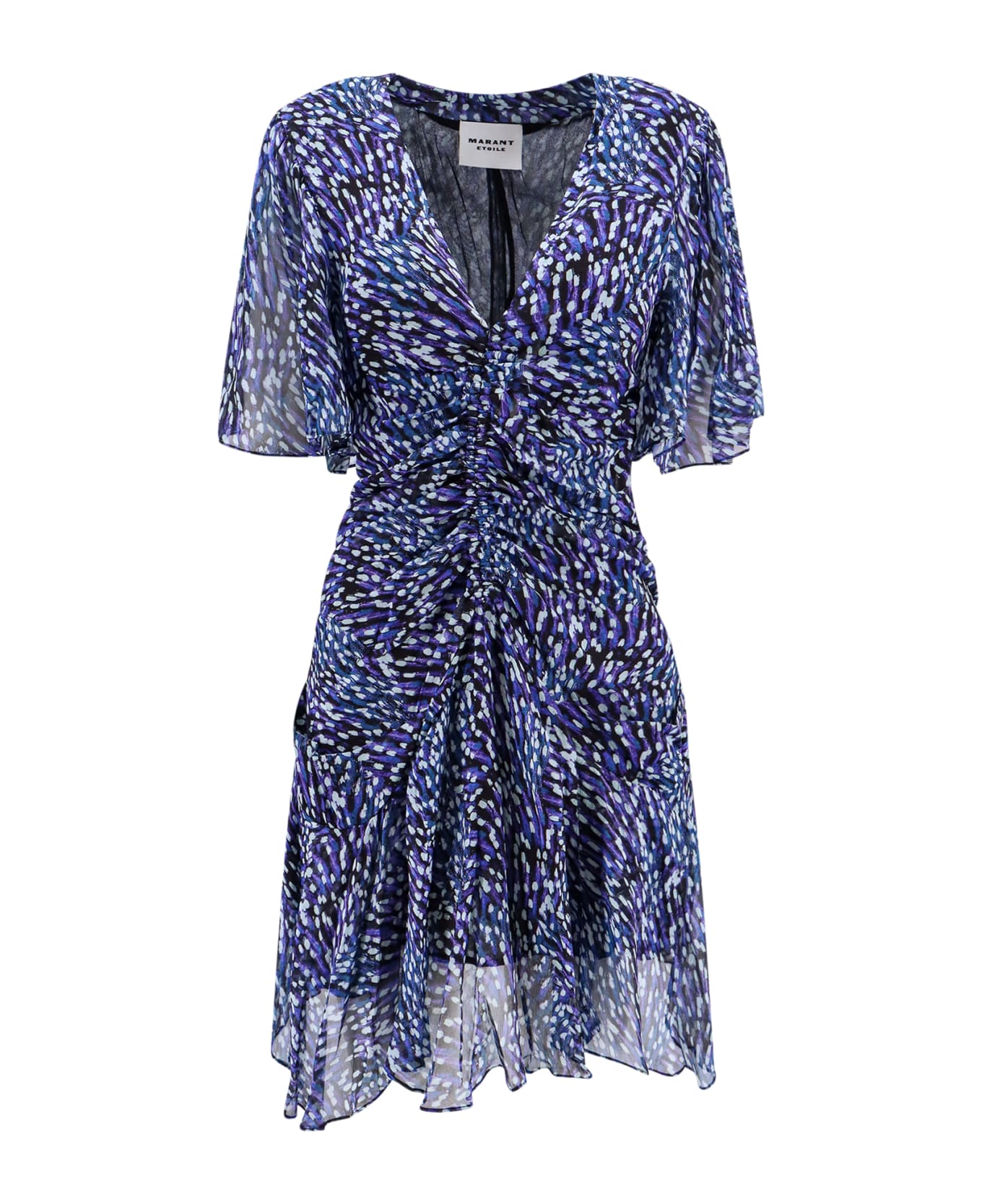 Marant Étoile Vivienne Dress - Blue ワンピース＆ドレス