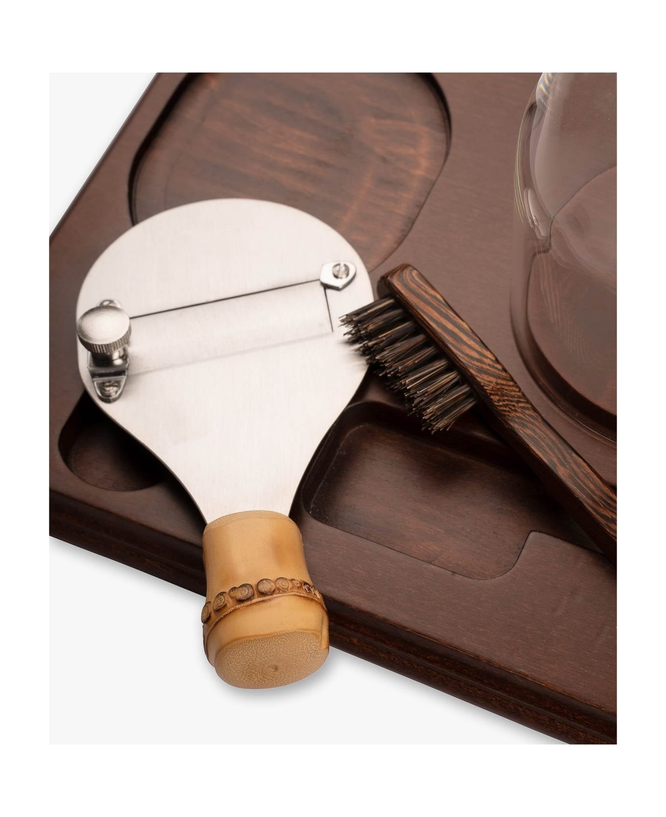 Larusmiani Truffle Set Walnut Beach Towel - .