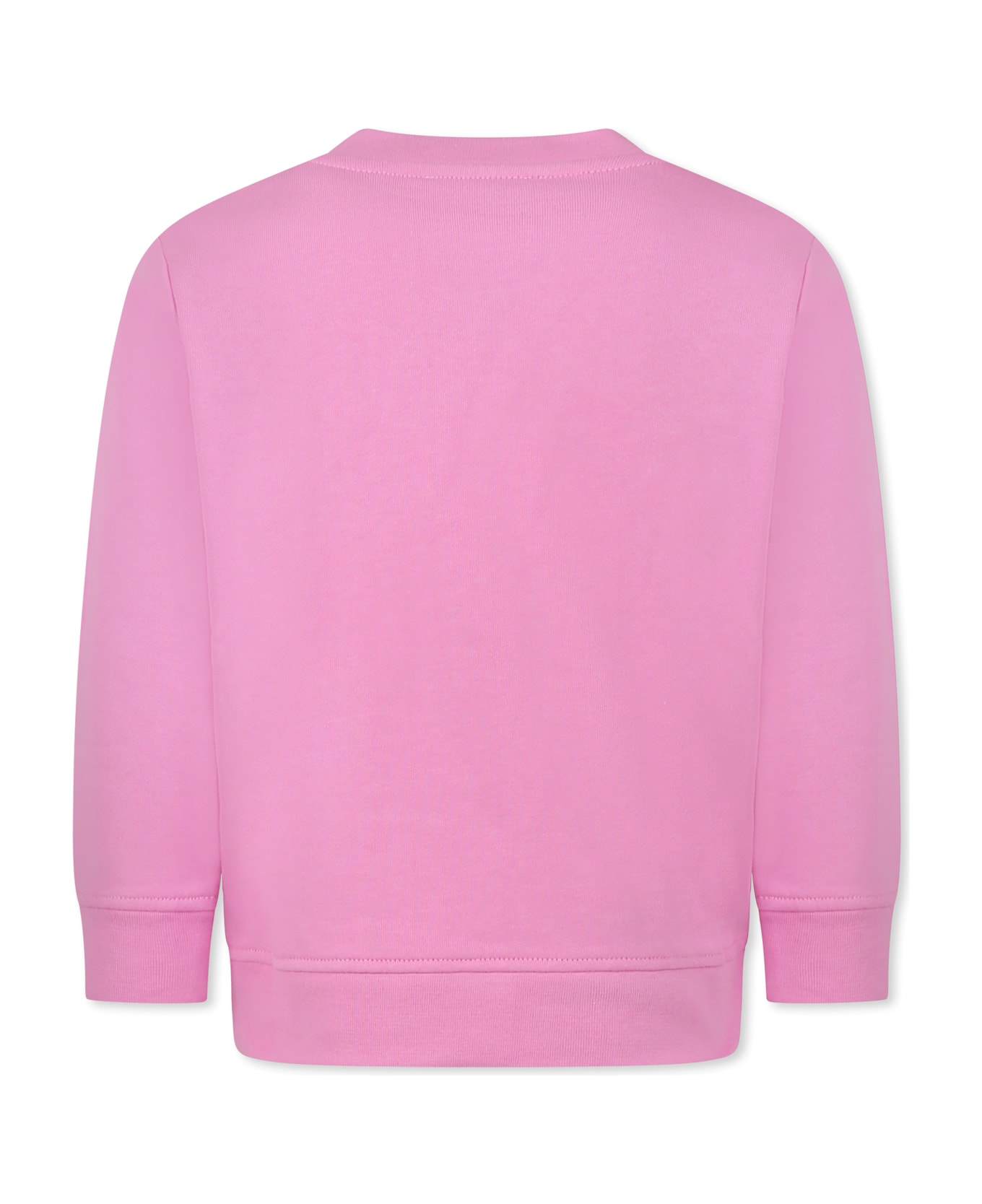 Stella McCartney Kids Pink Sweatshirt For Girl With Strawberry - Pink