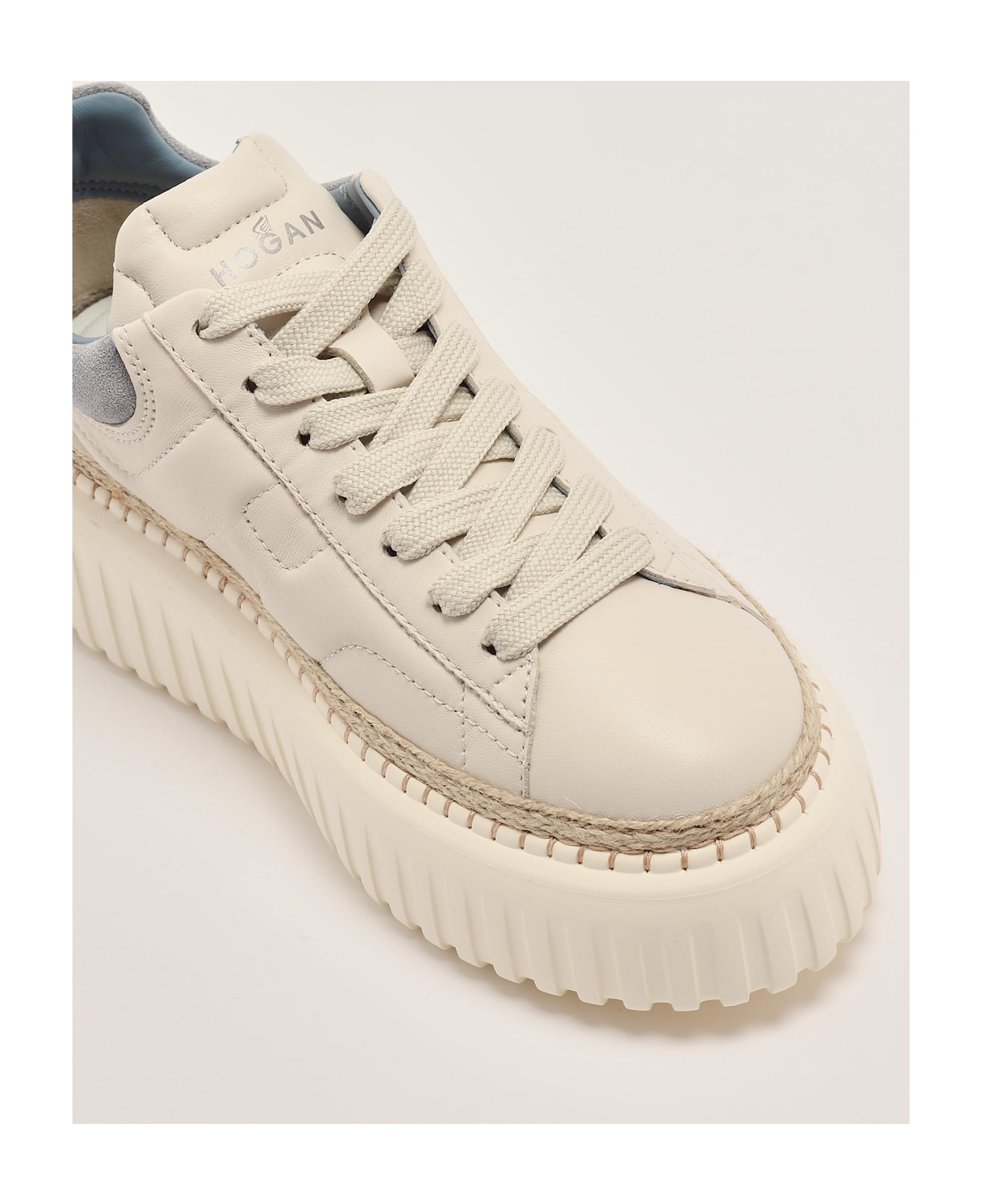 Hogan H Stripes H 569 Allacciato Sneaker - BURRO-AVIO