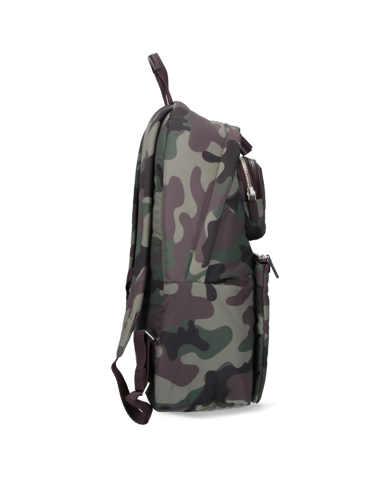 Anya Hindmarch 
camouflage Multi Pocket
 Backpack - Green