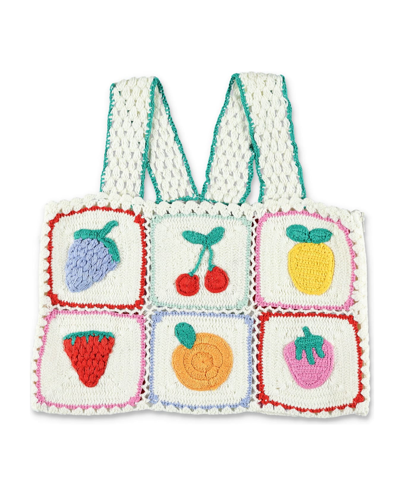 Stella McCartney Kids Kid - Crochet Top - WHITE