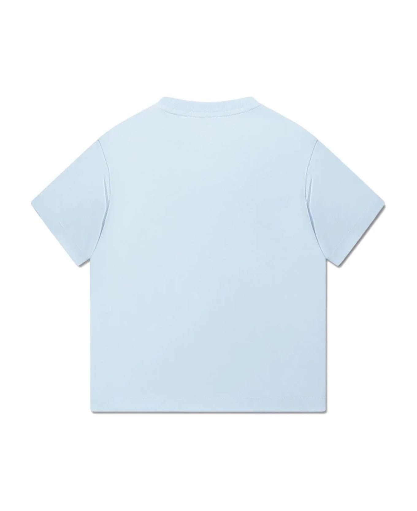 Balmain T-shirts And Polos Clear Blue - Clear Blue