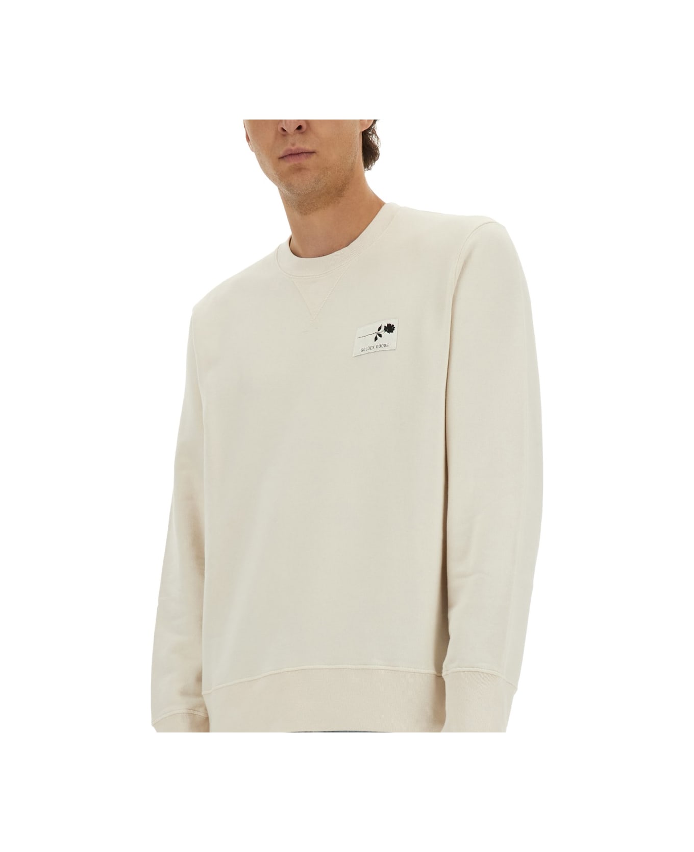 Golden Goose Regular Fit Sweatshirt - GREY