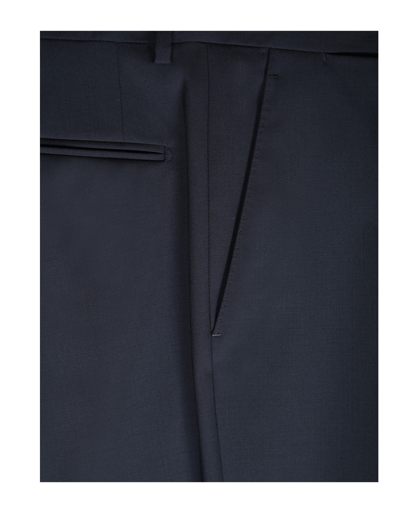 Lardini Blue Wool Suit - Blue