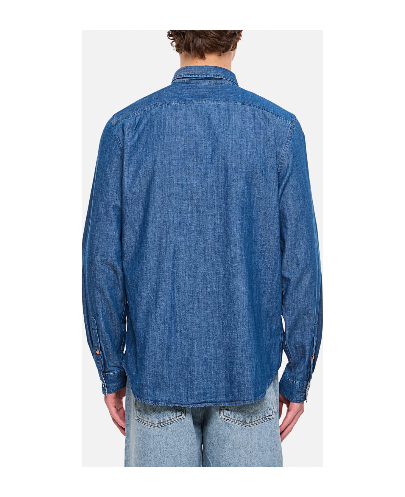 Paul Smith Ls Tailored Fit Shirt Ss Button - Blue