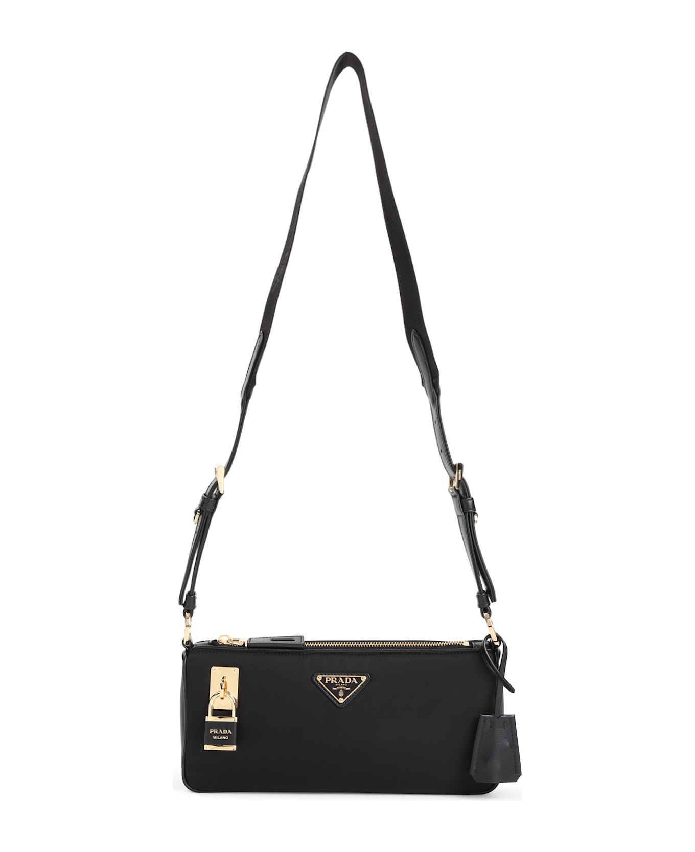 Prada Re-nylon Shoulder Bag - Nero