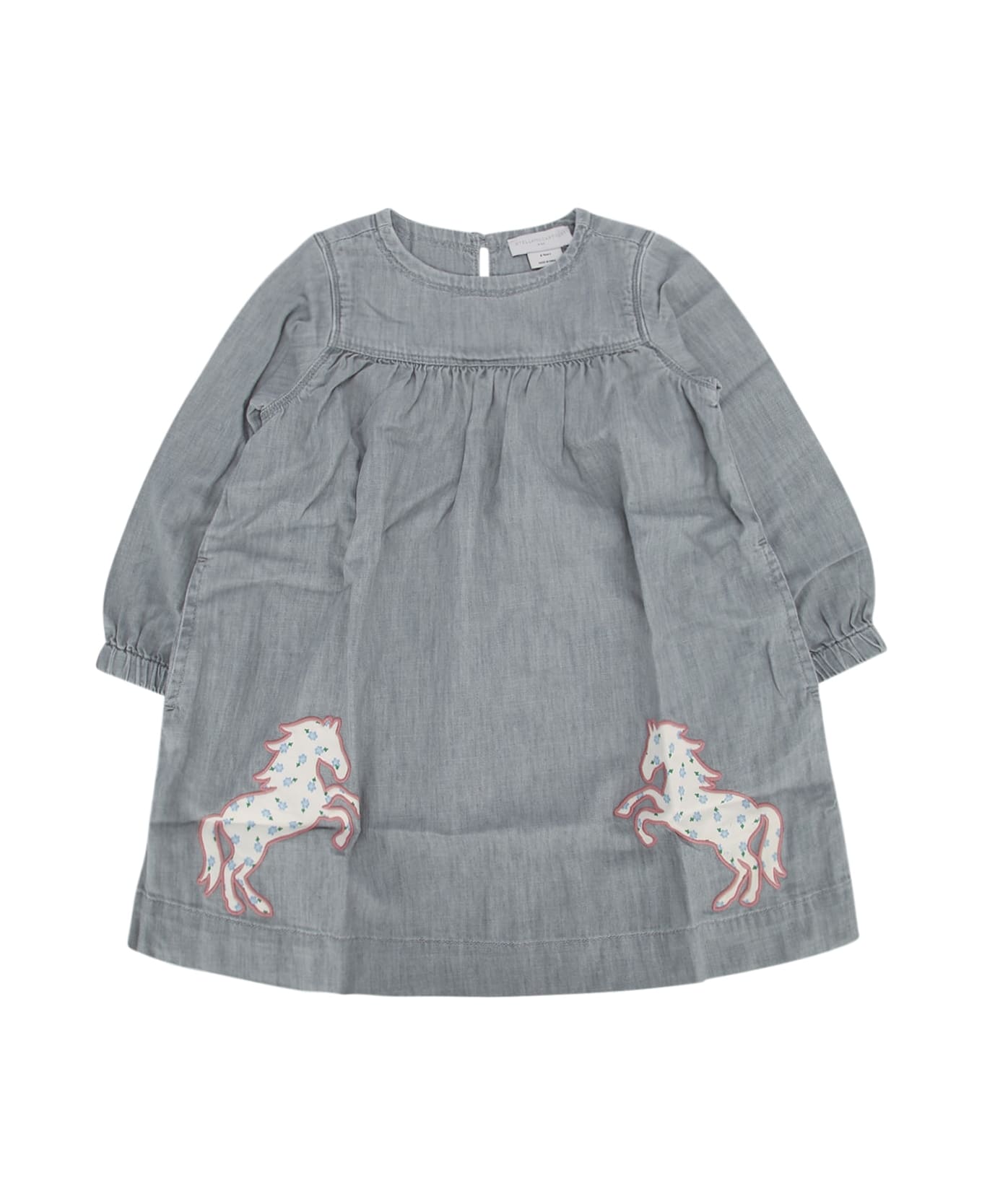 Stella McCartney Kids Woven Dress - GREY
