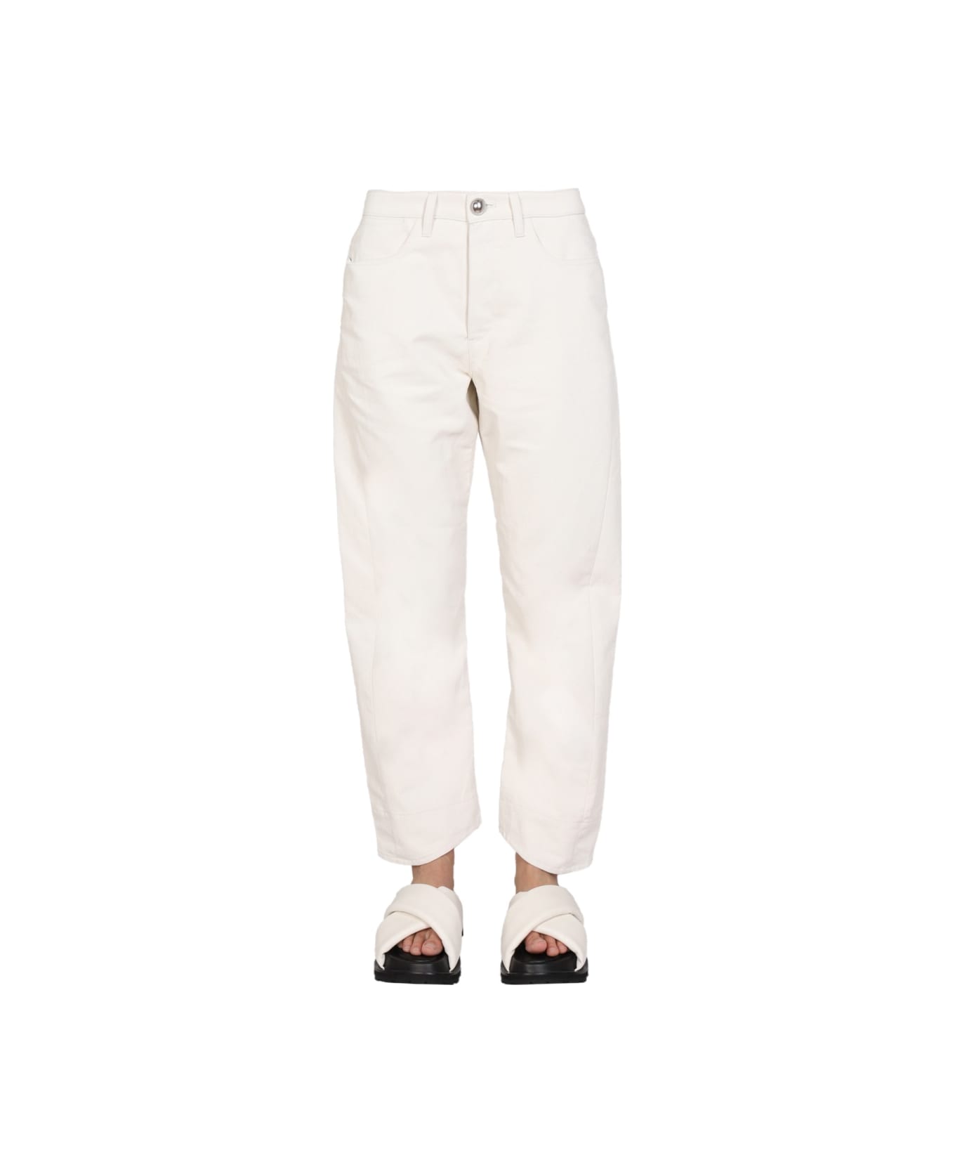 Jil Sander Workwear Pants - WHITE ボトムス