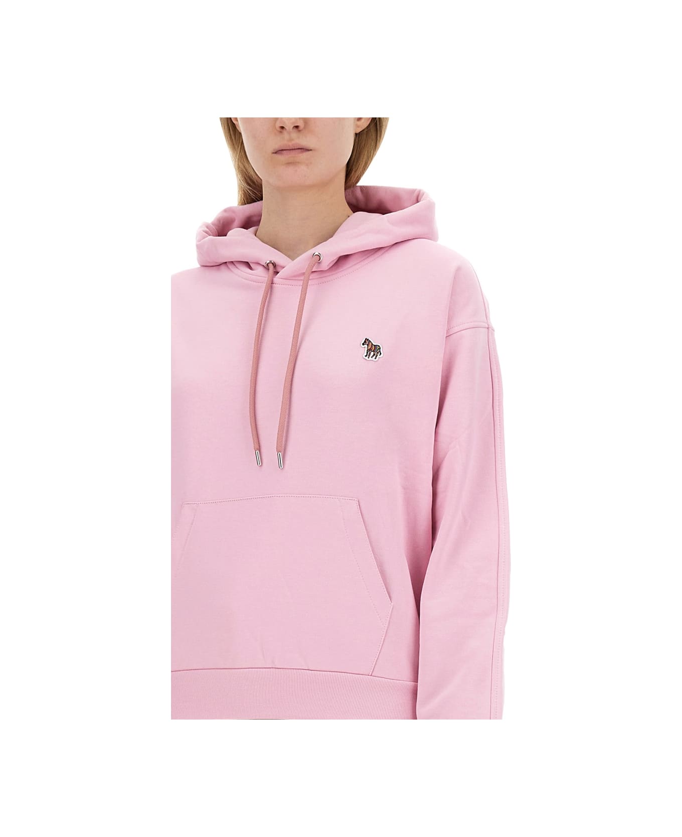 PS by Paul Smith Sweatshirt With Logo - PINK フリース