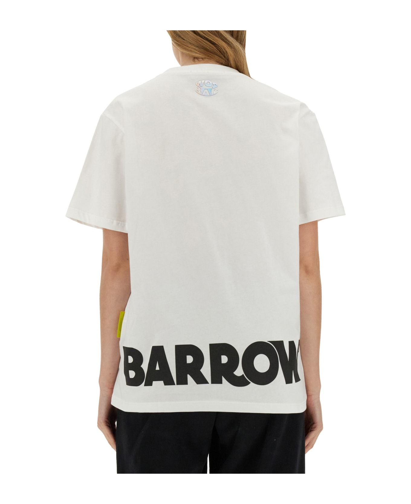 Barrow T-shirt With Logo - White シャツ