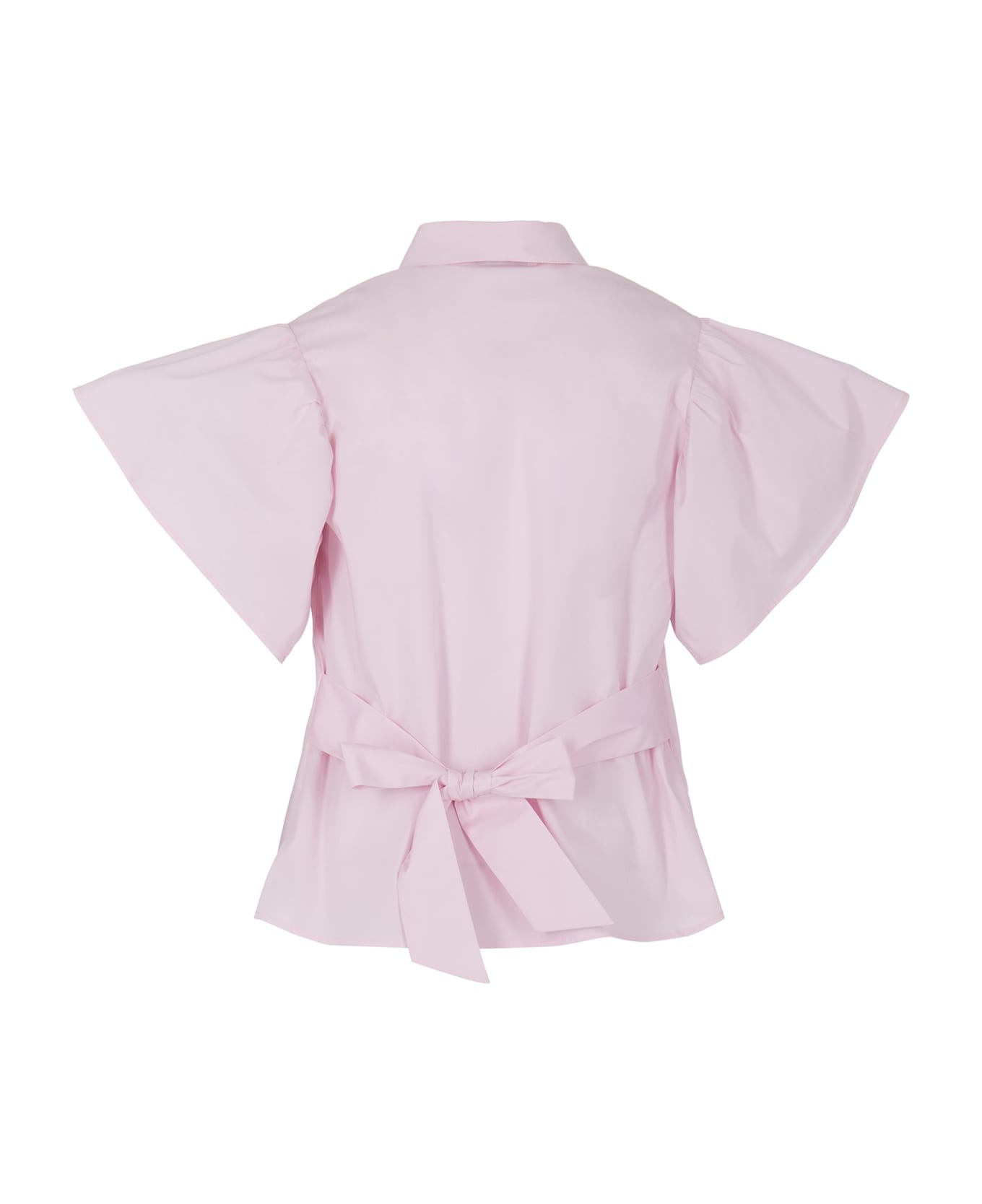 MSGM Camicia Con Logo - Pink シャツ