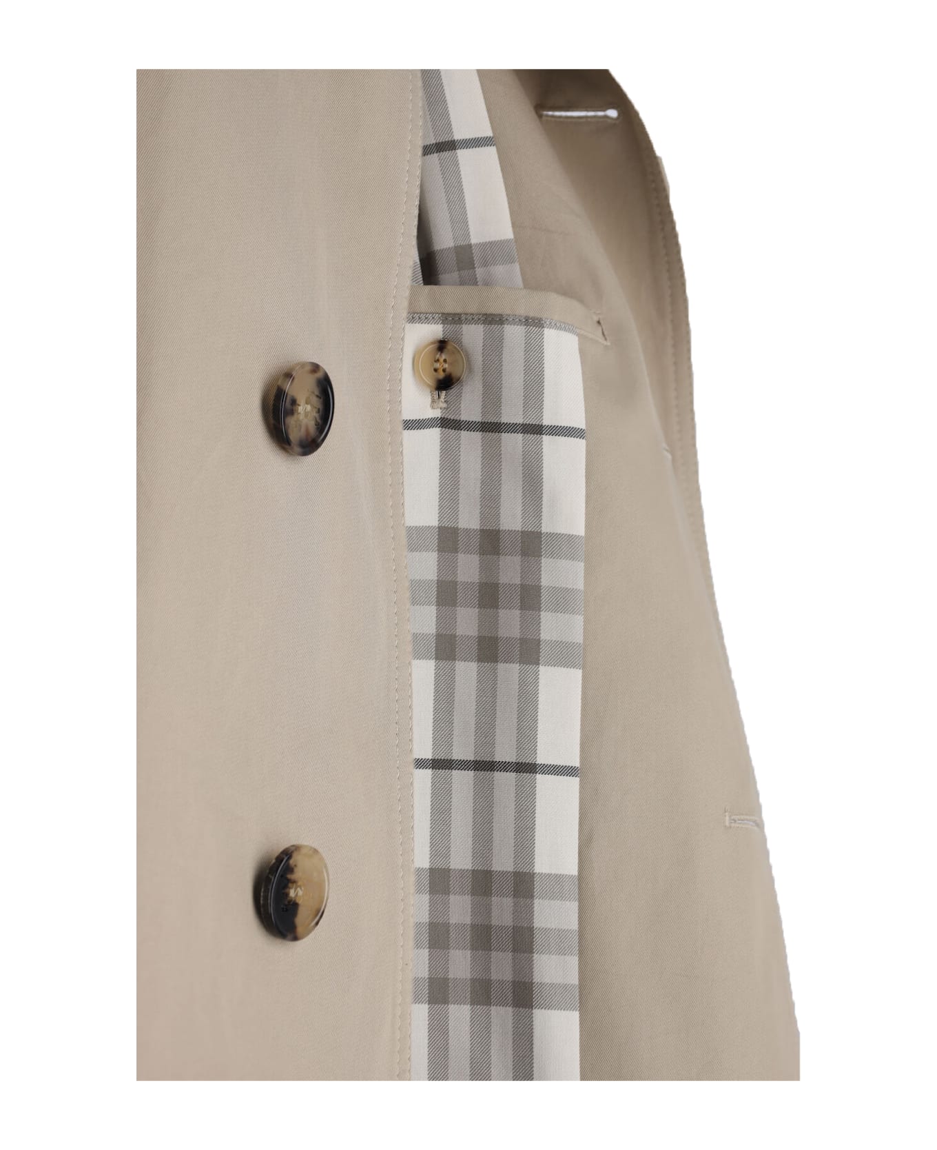 Burberry 
castelford
 Trench Coat - Fossil