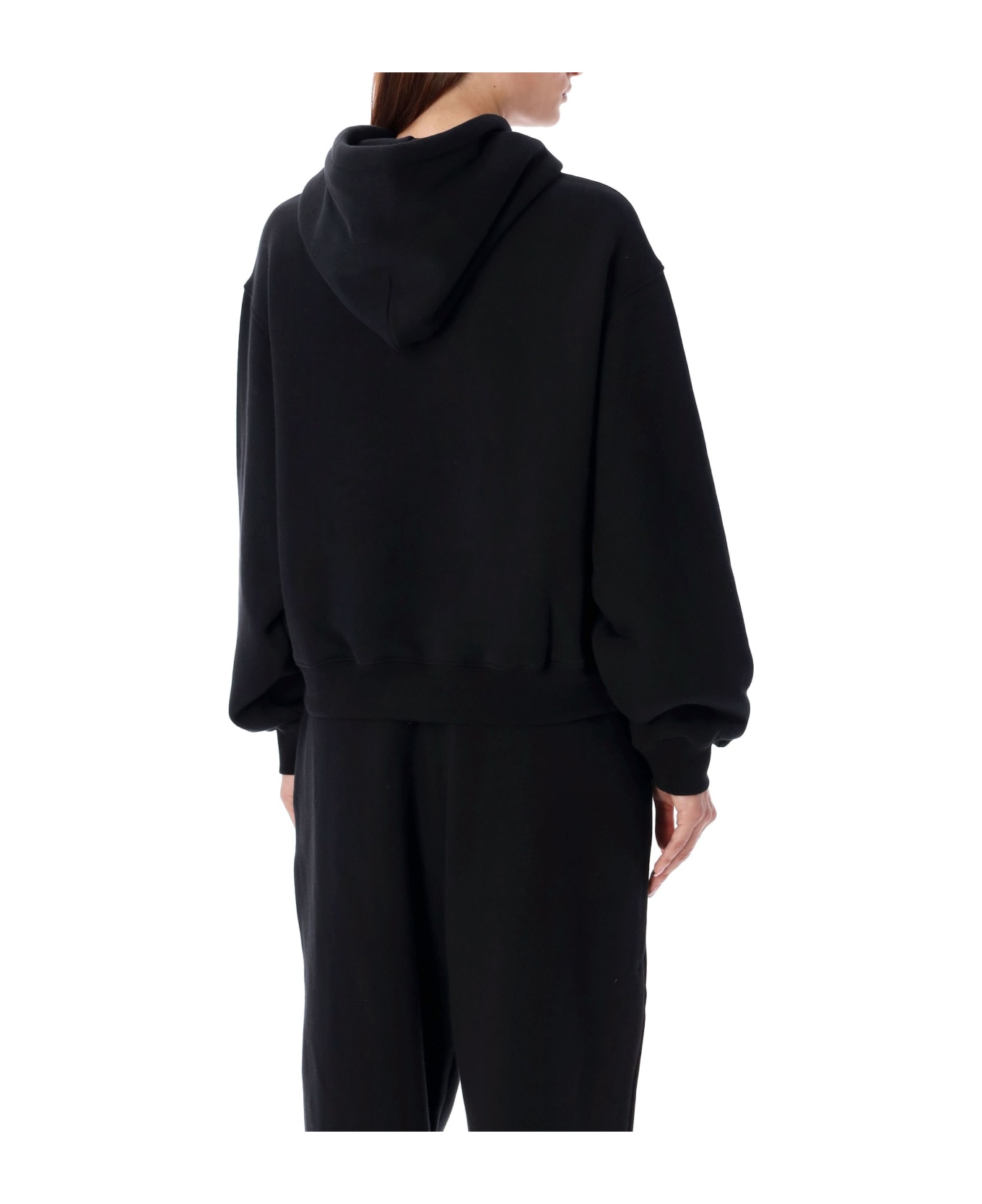 T by Alexander Wang Felpa Con Logo - BLACK