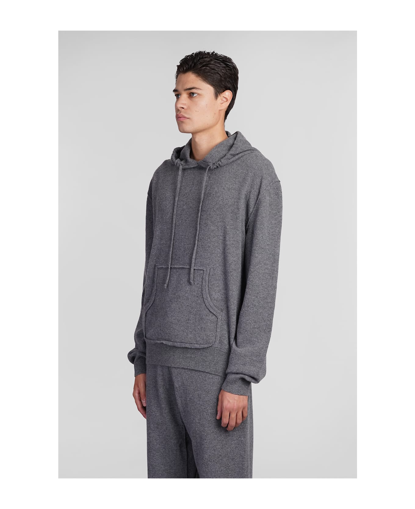 Maison Margiela Grey Wool Blend Sweater - grey