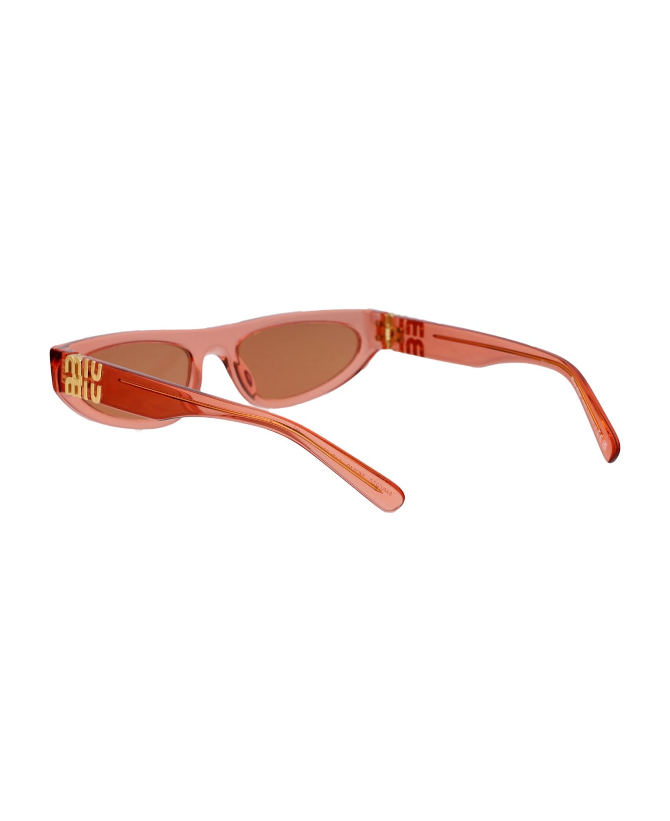 Miu Miu Eyewear 0mu 07zs Sunglasses - 14T07V Tulip Transparent