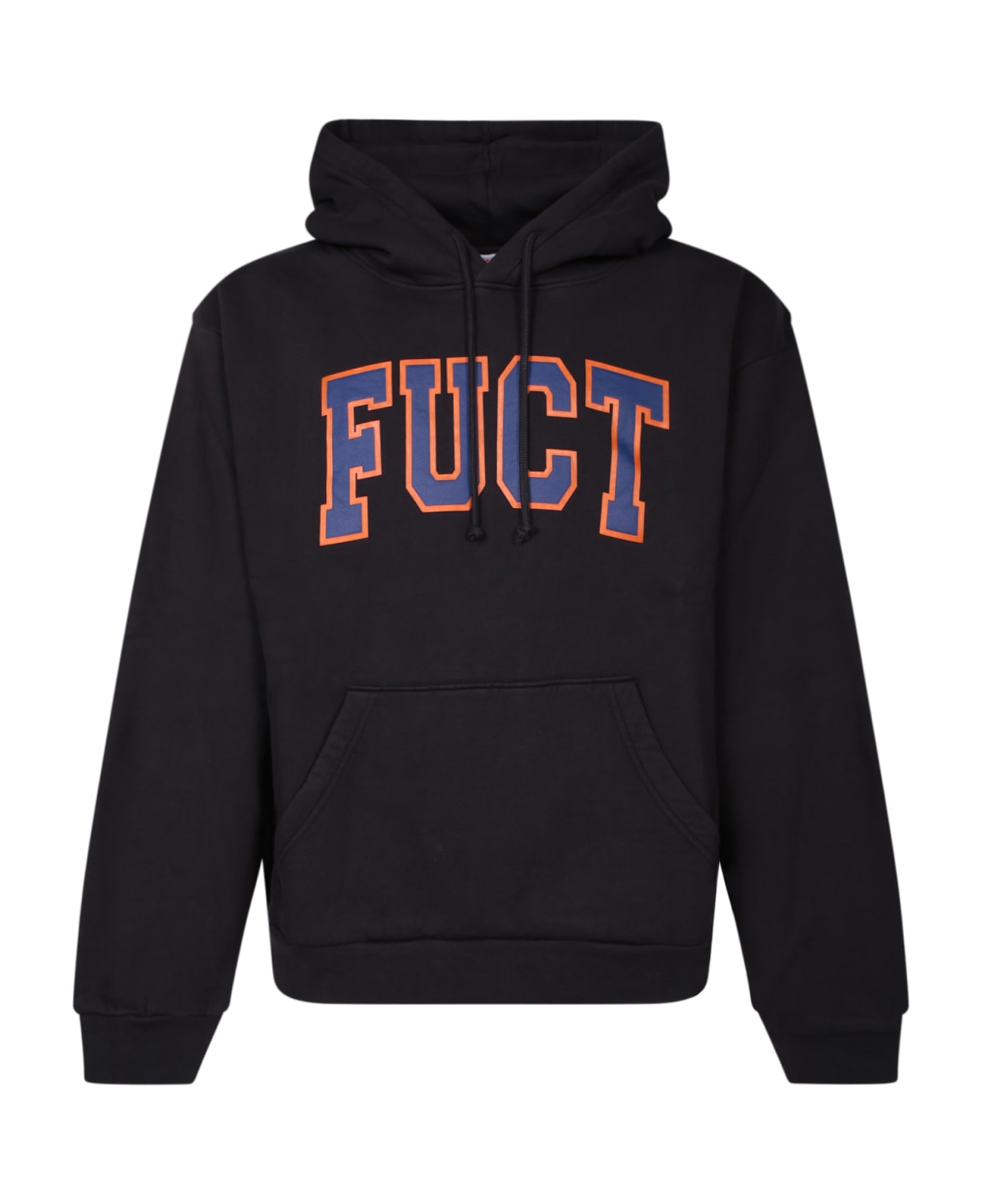 Fuct Logo Black Hoodie - Black