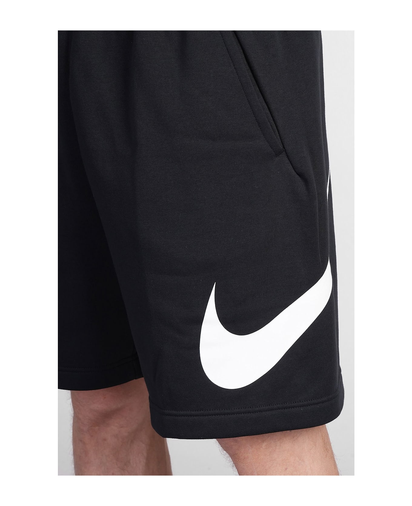 Nike Club Short Bb Gx Shorts In Black Cotton - black