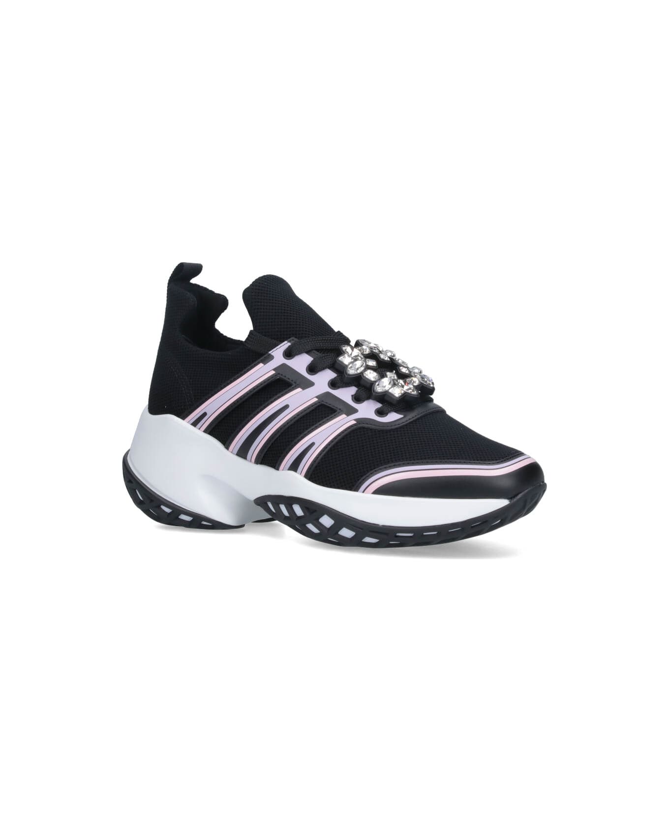 Roger Vivier "viv
 Run" Sneakers - Black  