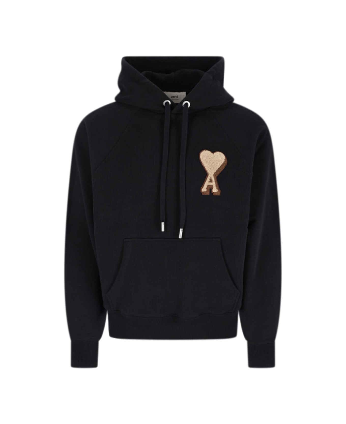 Ami Alexandre Mattiussi "ami De Coeur" Hoodie - Black  