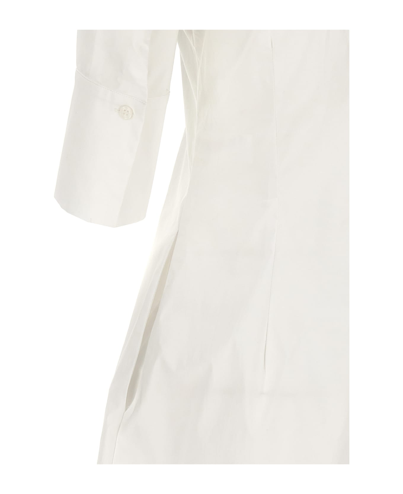 Balossa 'miami' Shirt Dress - White ワンピース＆ドレス